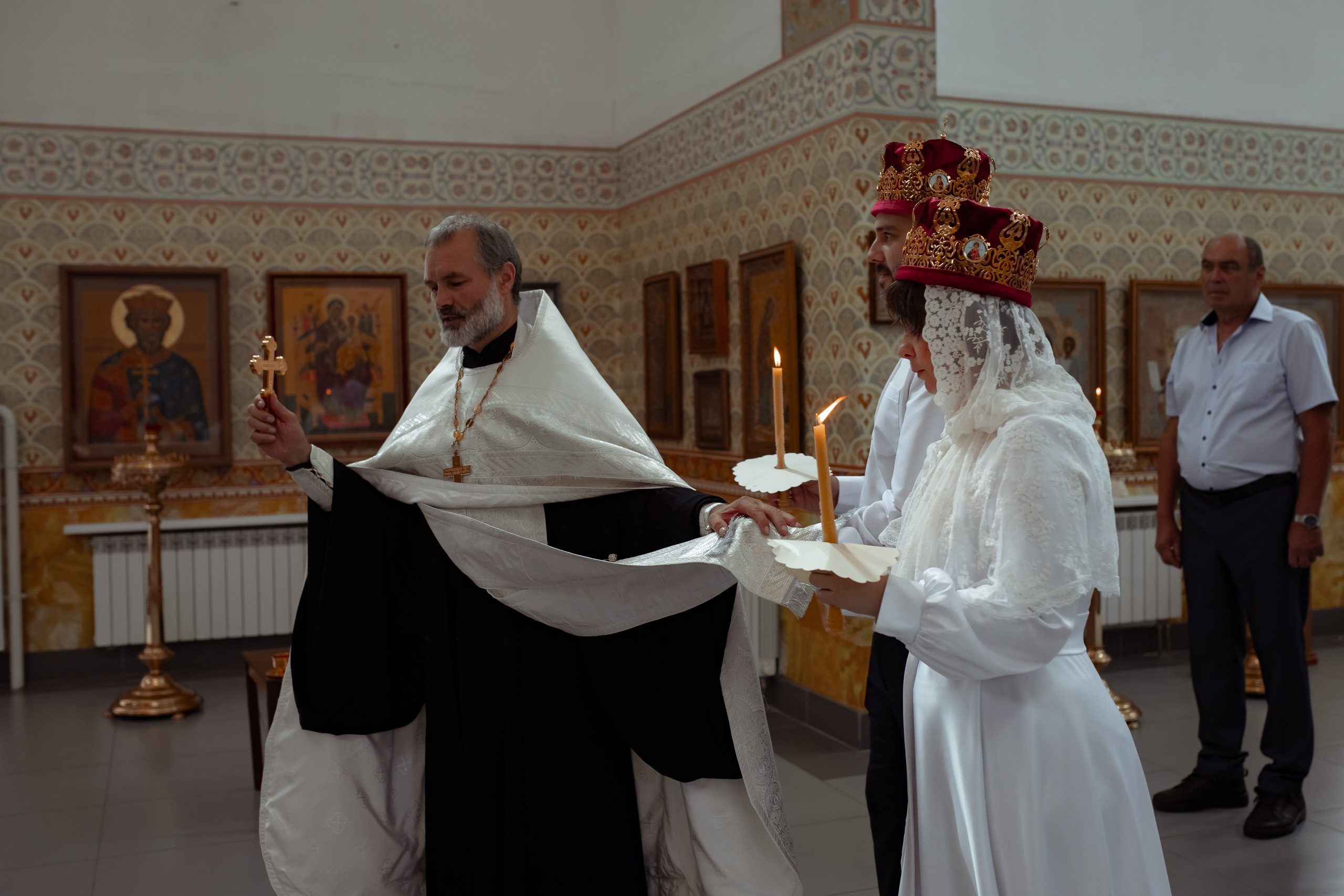Венчание Елены и Павла в Храме СВ Саввы Сторожевского. Семейный и детский фотограф в Москве Дорогова Екатерина