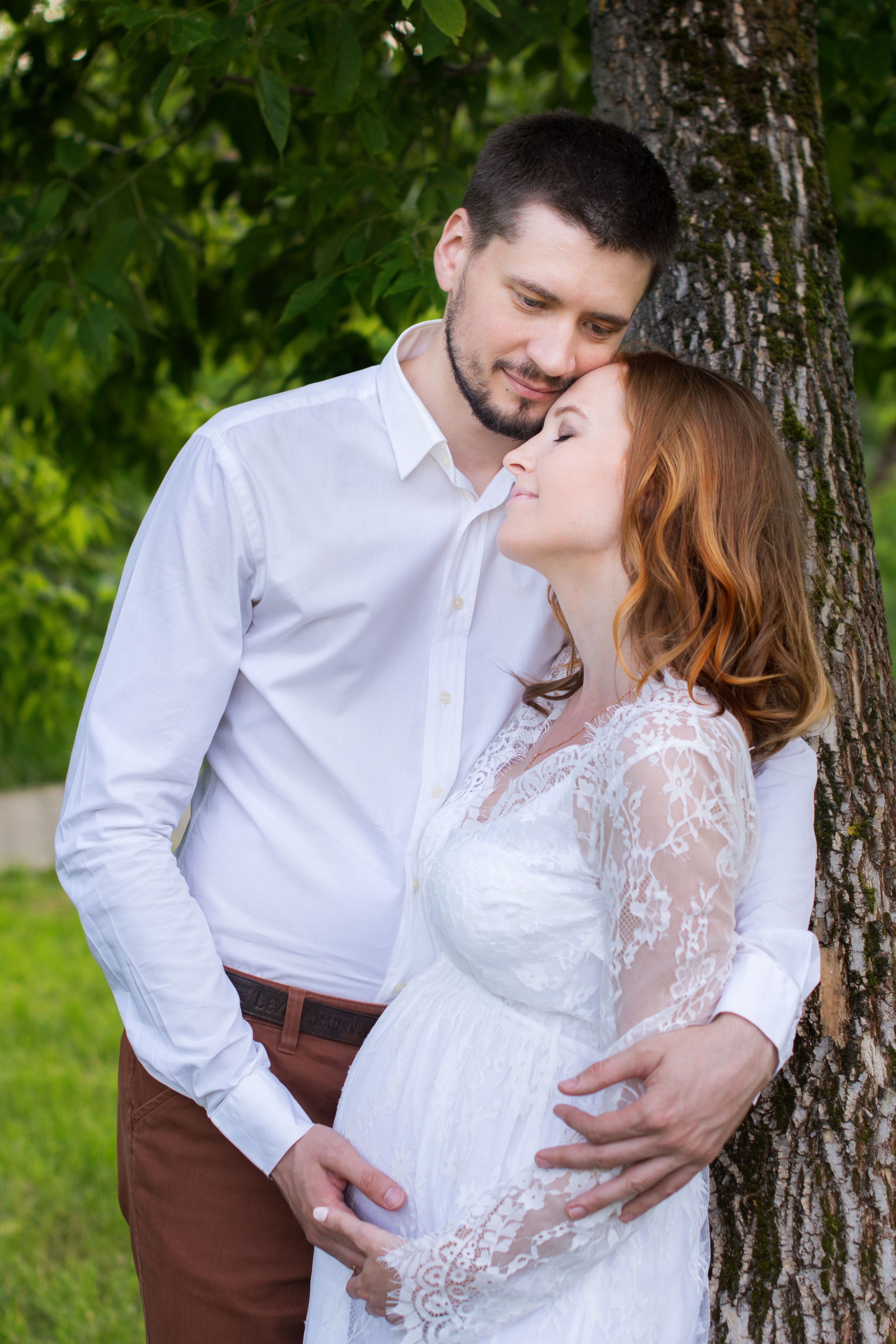 Беременность. Семейная съёмка в парке. Фотосессия беременности — Крылова Натали — Москва