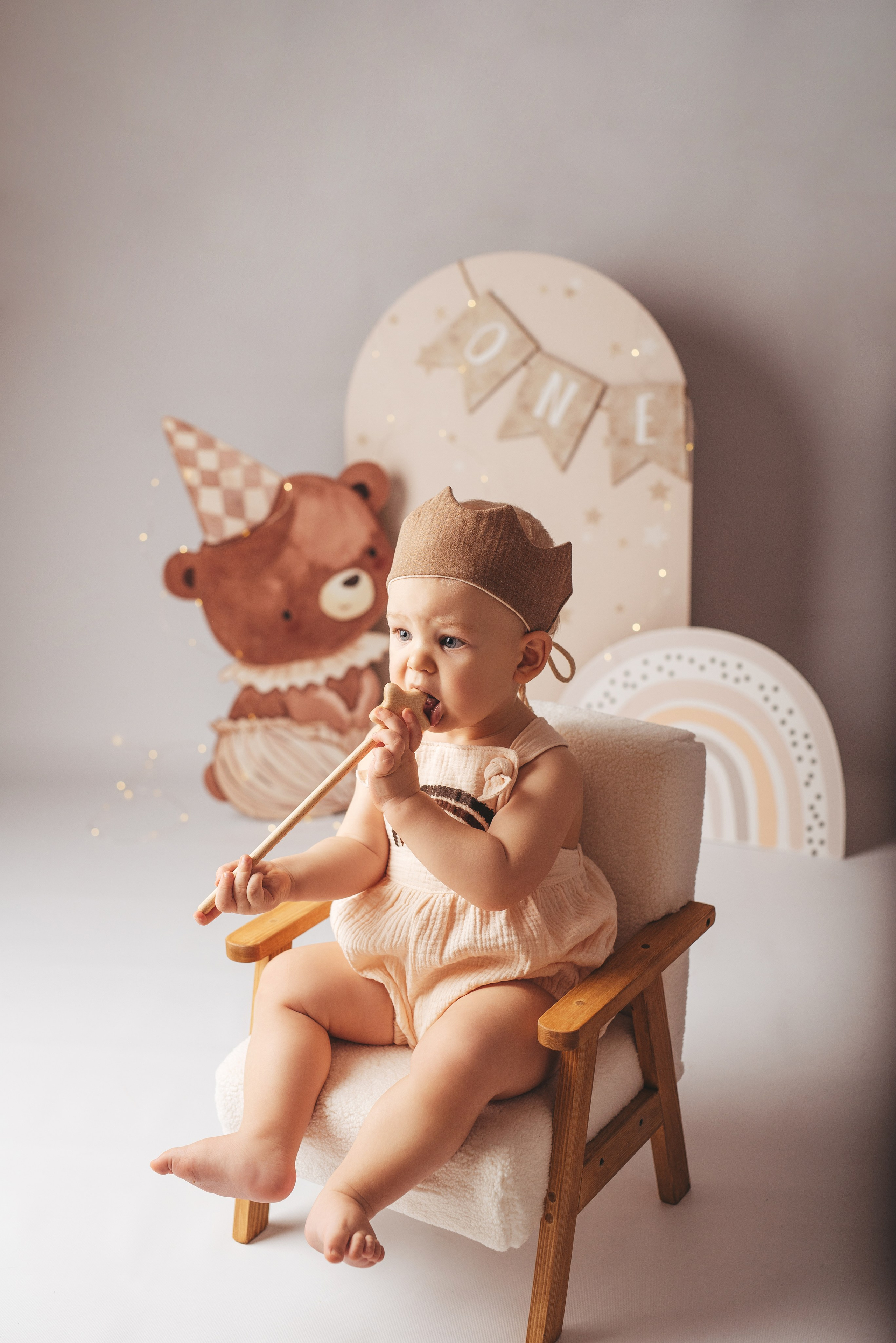 Мирон 1 годик. Фотограф новорождённых и семейный фотограф в Иваново Любовь Капранова