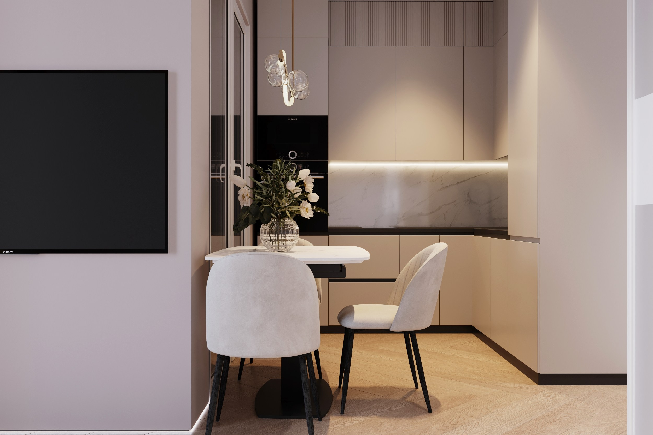 Квартира в ЖК Зеленый Бульвар. Arrogant Arch