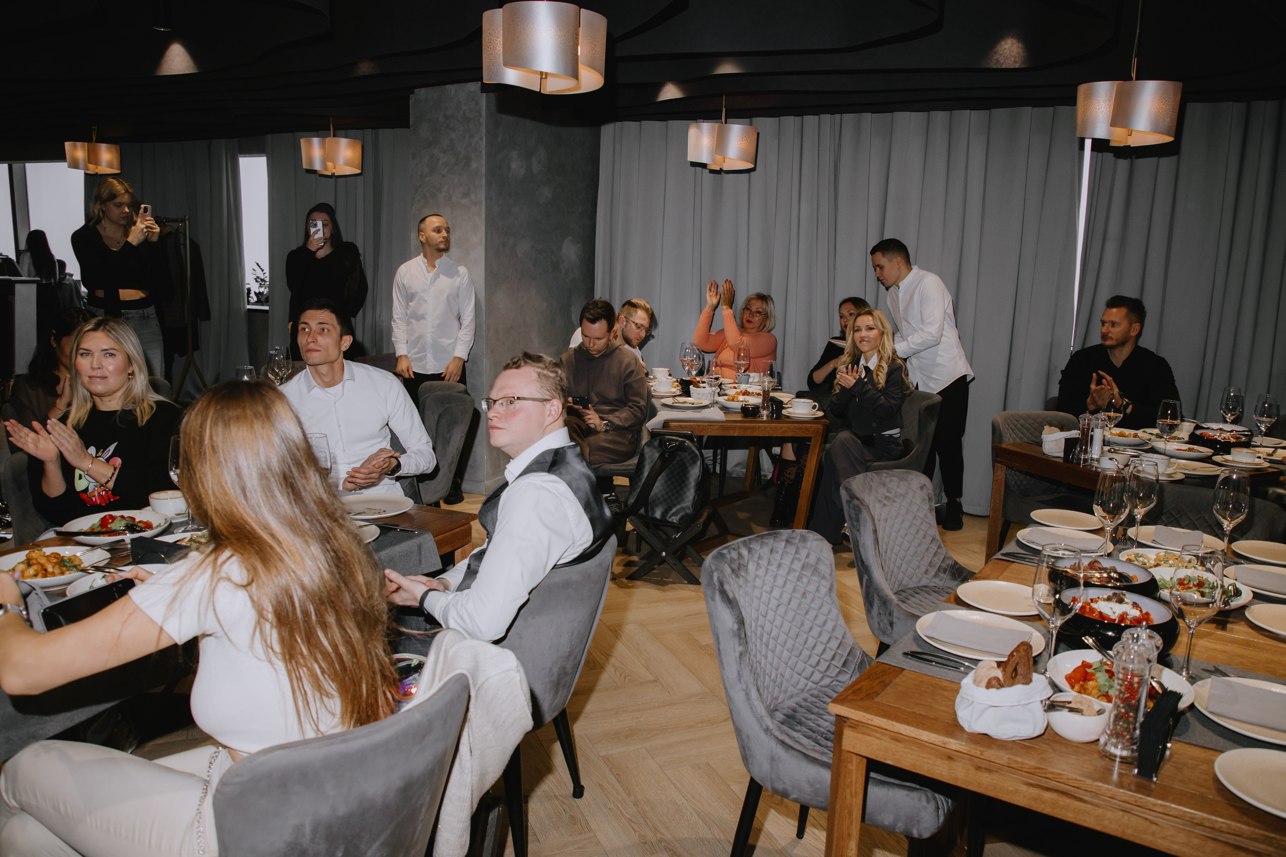 Бизнес завтрак на 89 этаже. Фотограф в Москве и Санкт-Петербурге Дарина