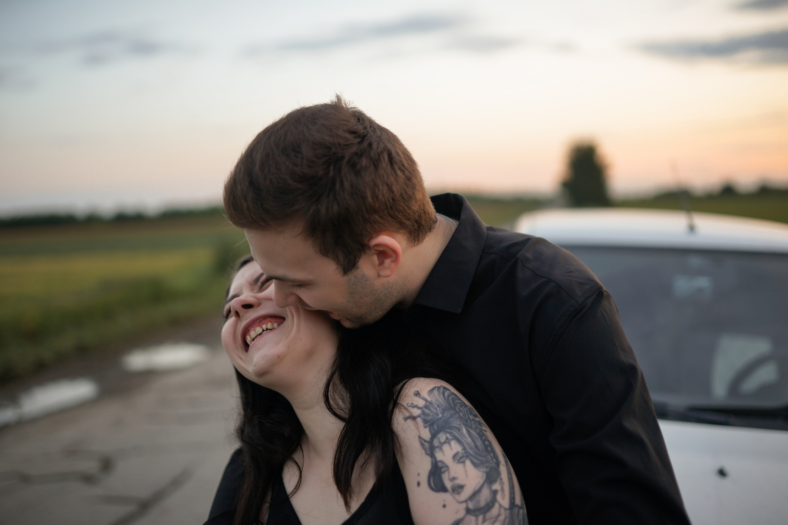 Поздний закат