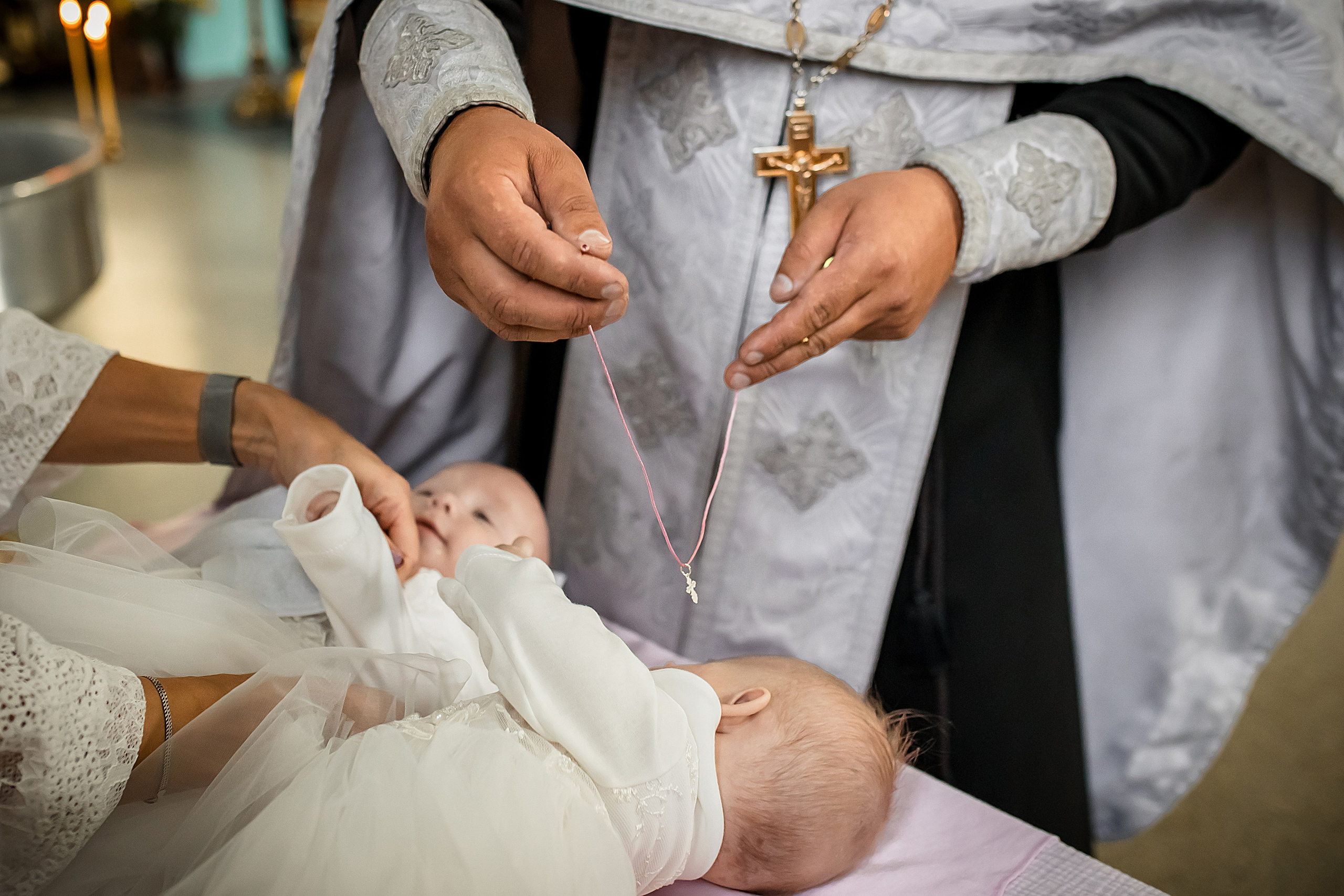 Крещение Милании и Эмилии