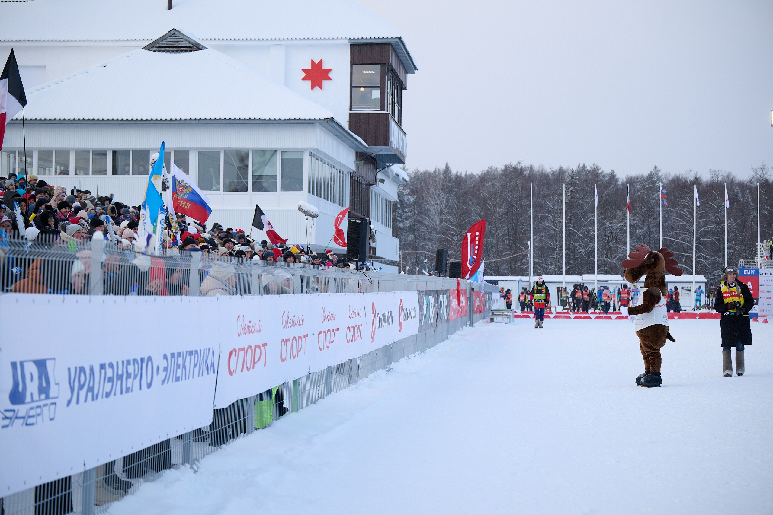 Биатлон. Чемпионат России — 2024/2025, 3-й этап, Ижевск. Спринт. Мужчины. Спортивный репортажный фотограф в Ижевске Сергей Мерзляков