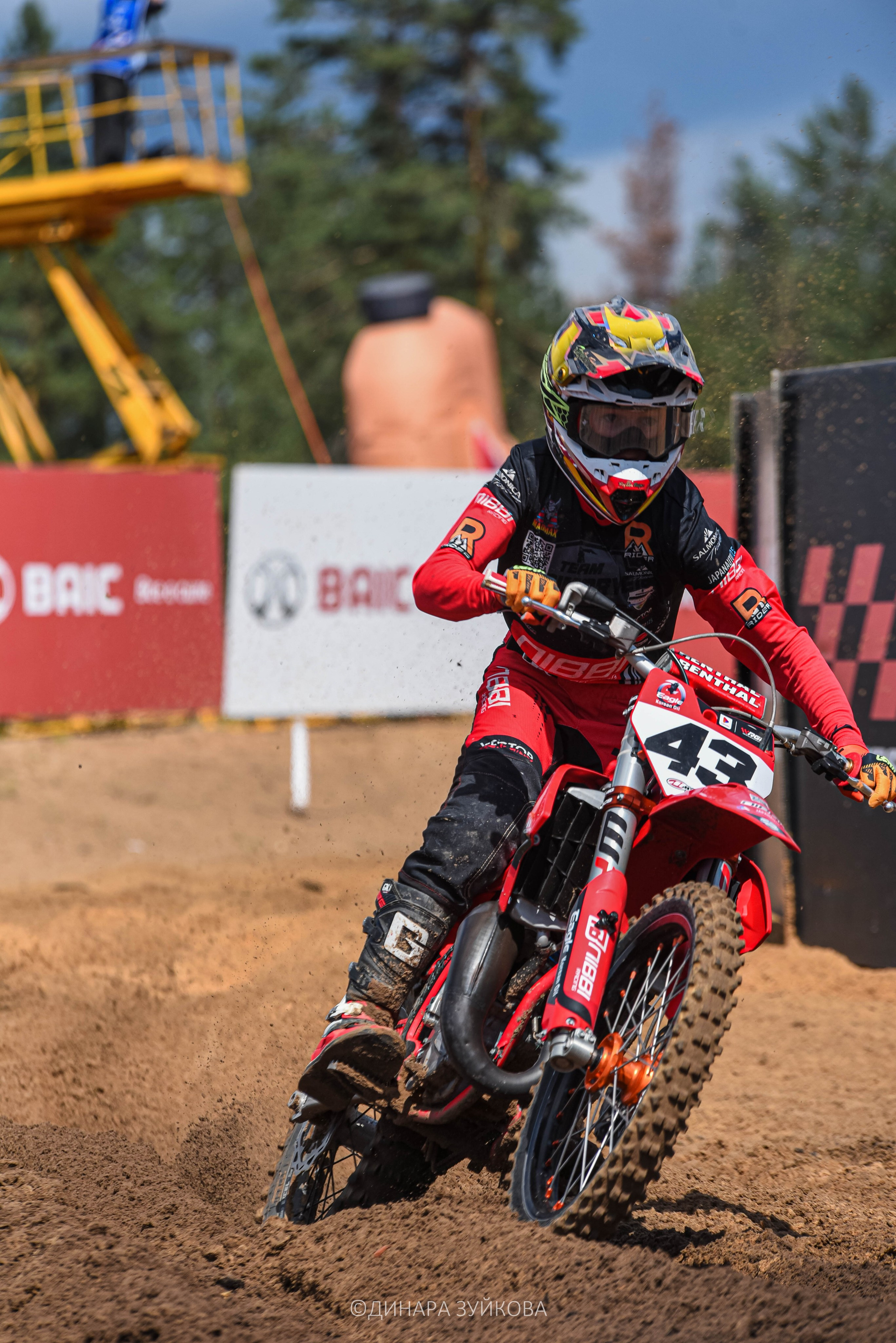 4 этап Winline чемпионата России по суперкроссу. Мотофотограф в Нижнем Новгороде Динара Зуйкова
