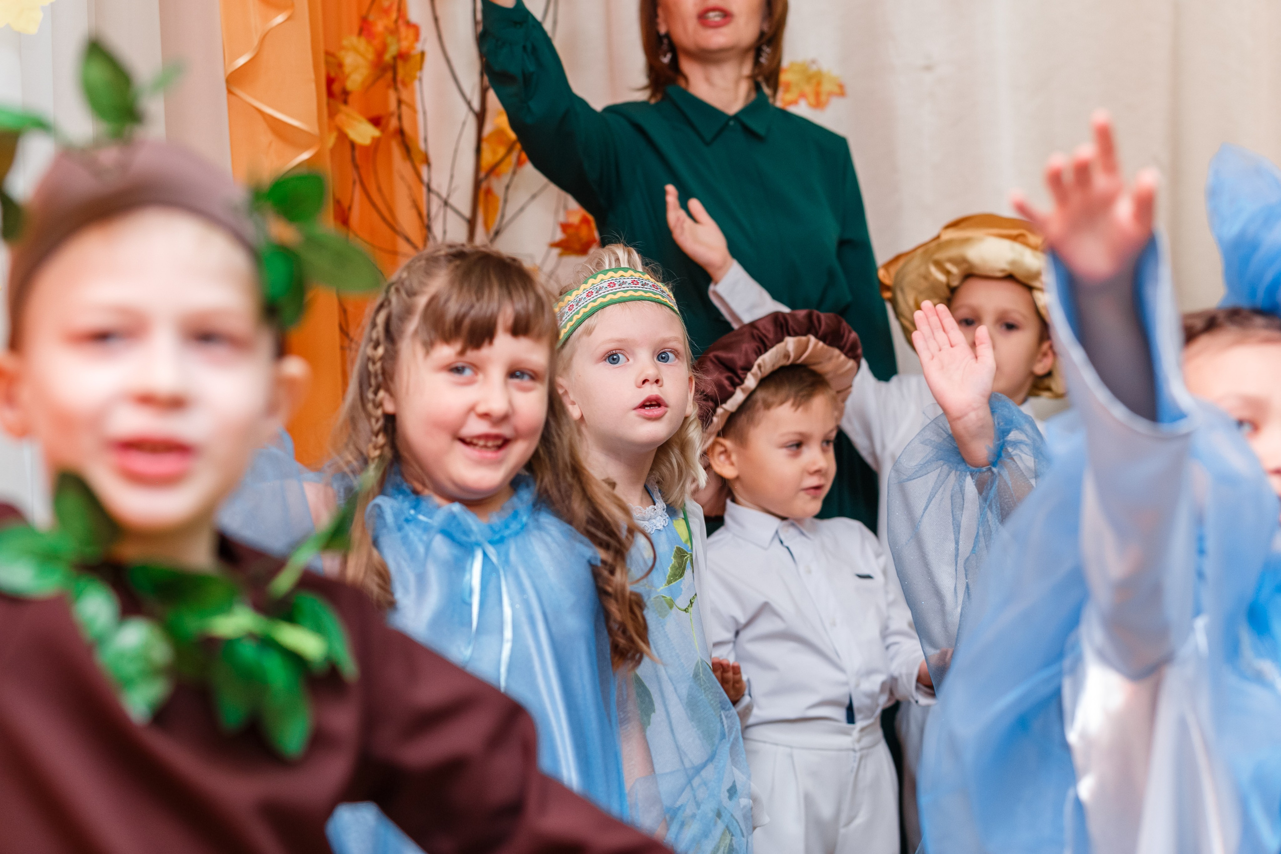 Детский сад \ осенний утренник. Фотограф в  г. Новосибирск