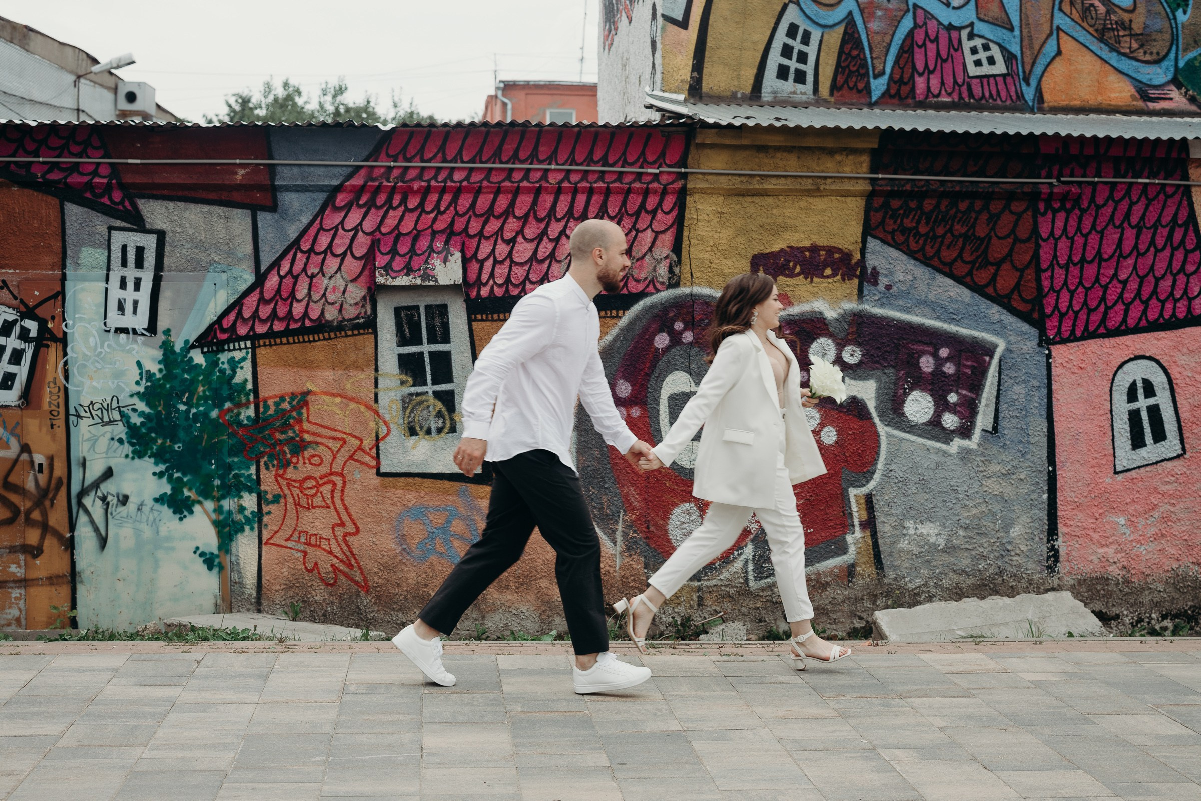 Лена и Саша. Фотограф Екатерина Заречнова