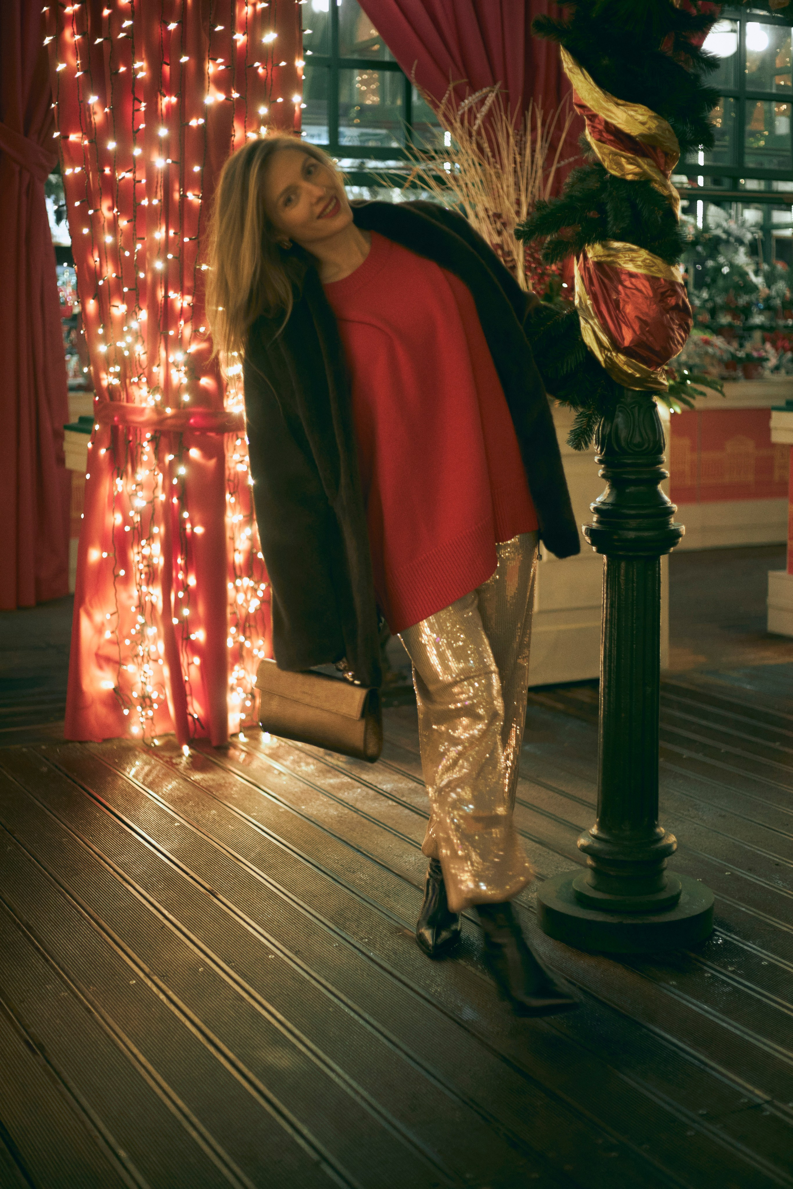 Новогодняя фотопрогулка по Москве. Анна Потявина. Фотограф Москва