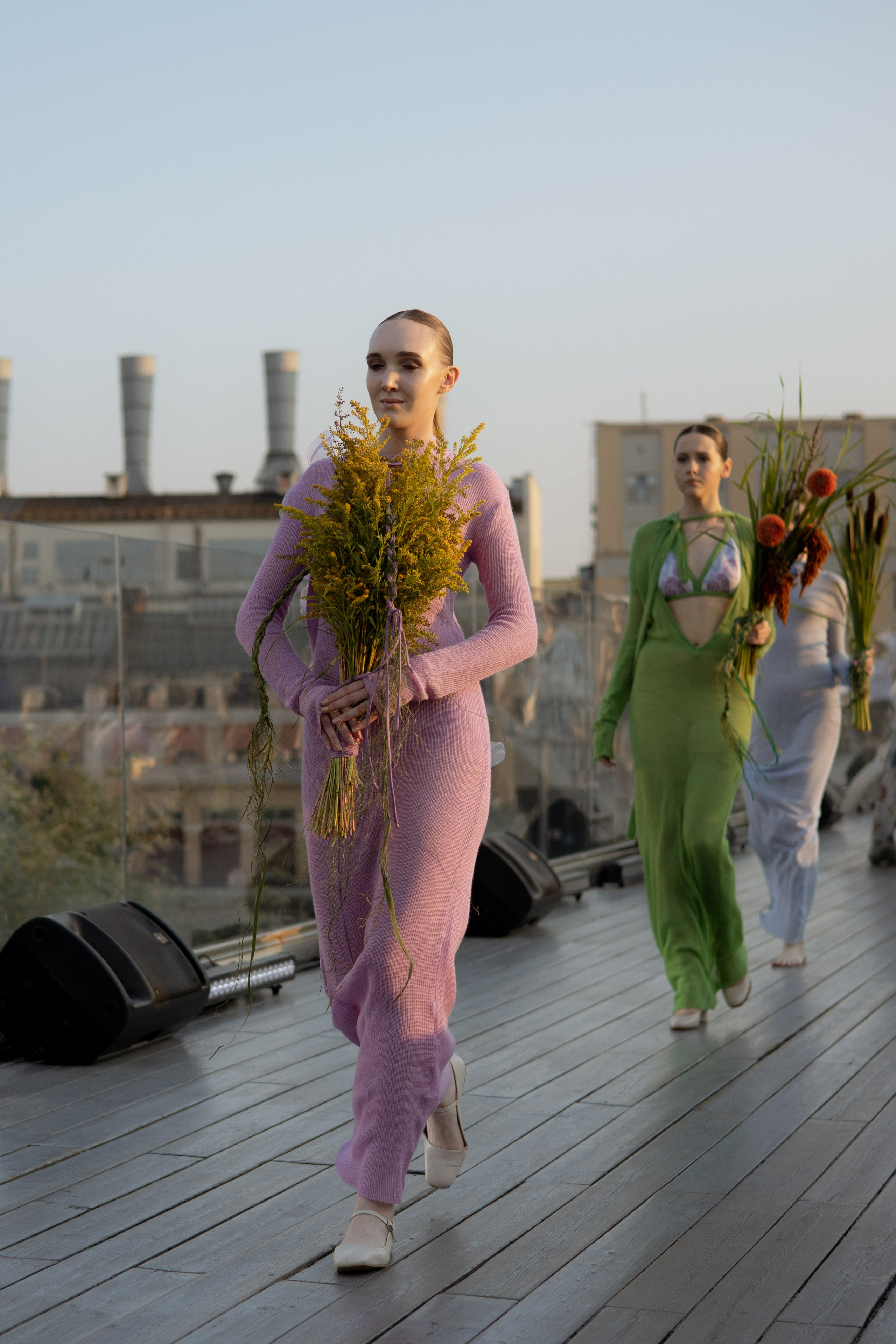 Модный показ. Парящий мост. Оформление свадеб, декор свадеб Вера Маркова, Москва