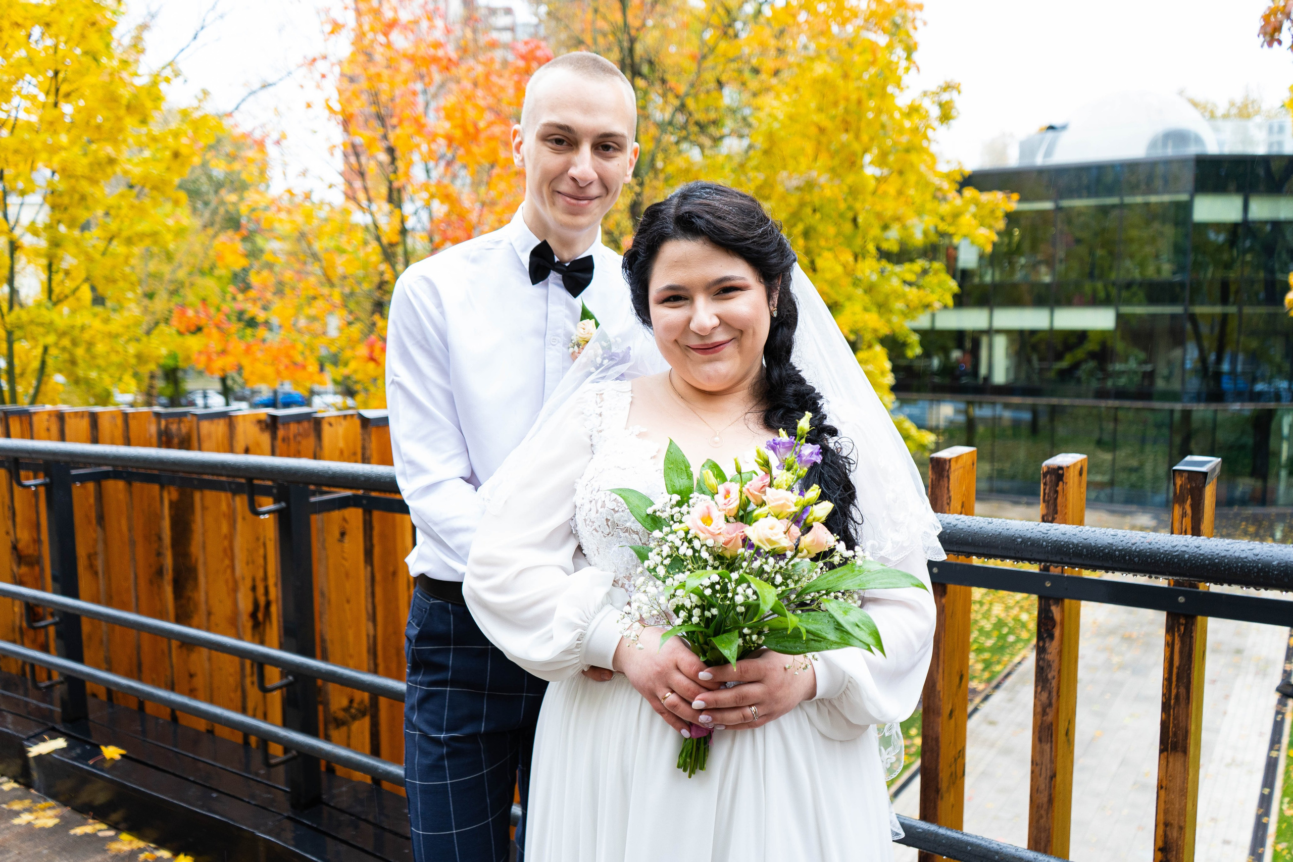 Фотограф из Воронежа фотографирует свадьбу