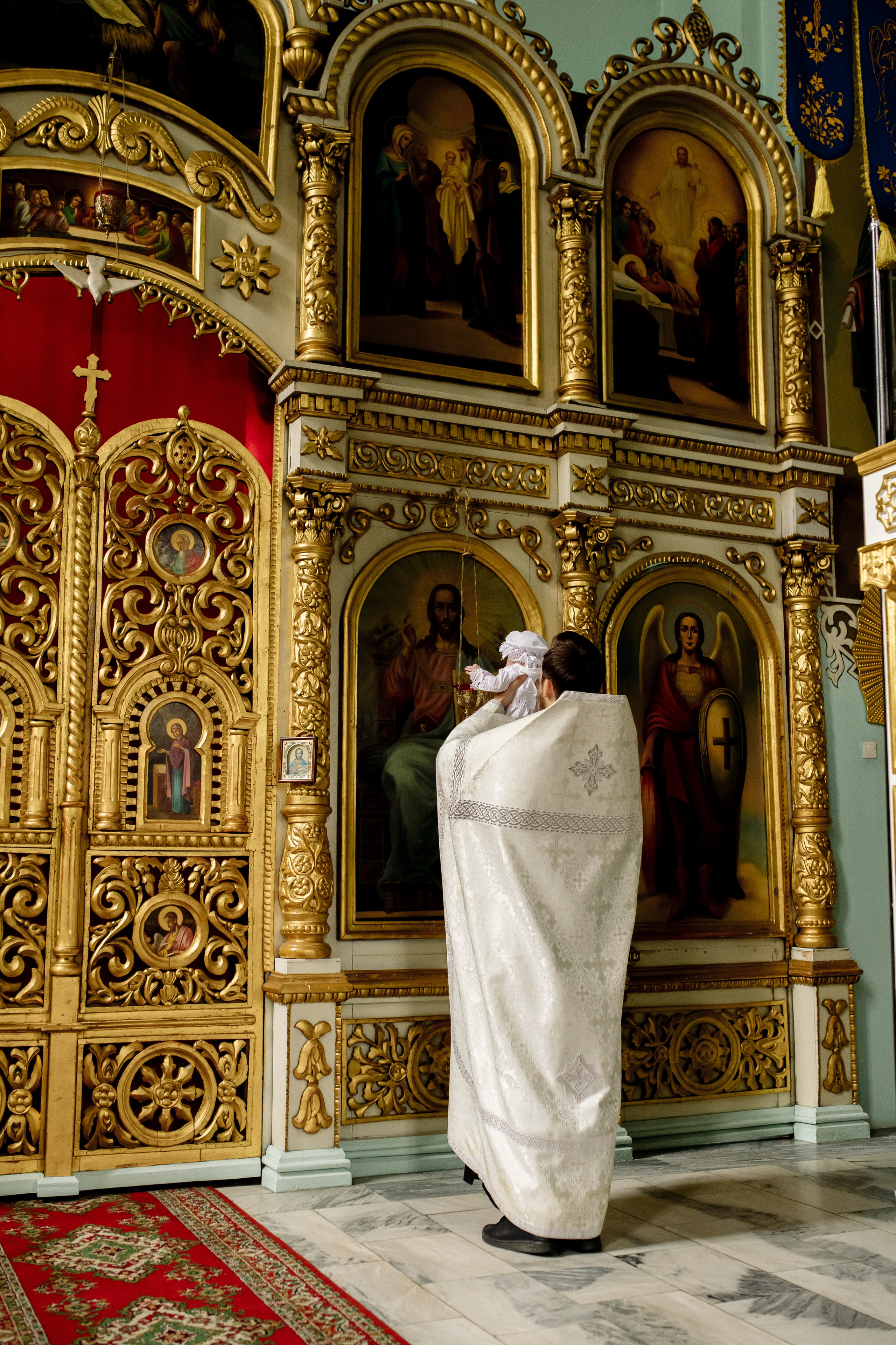 Крещение Агаты. Фотограф Мария Стрелкова