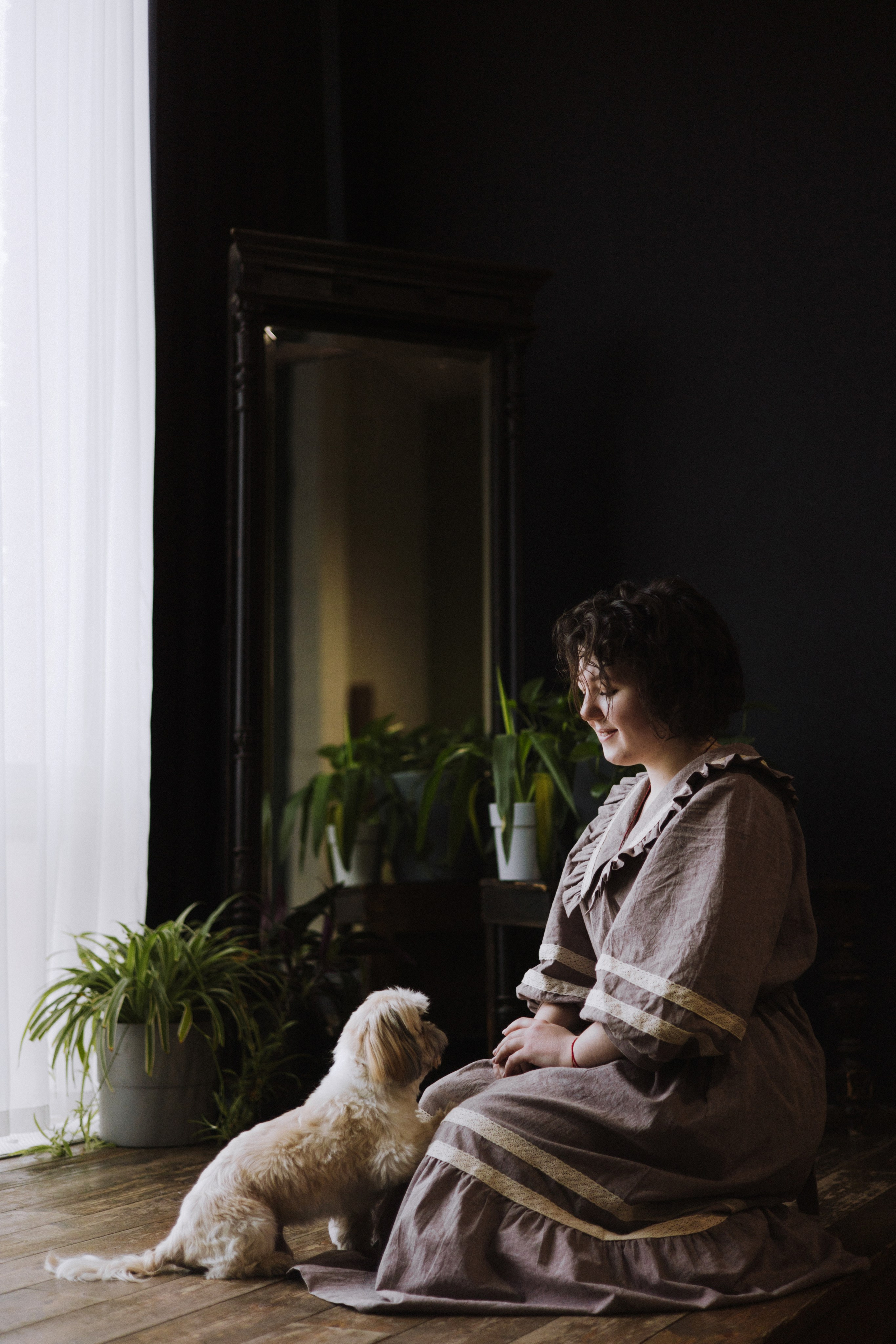 Ирина и Винни. Фотограф-анималист Богданова Полина