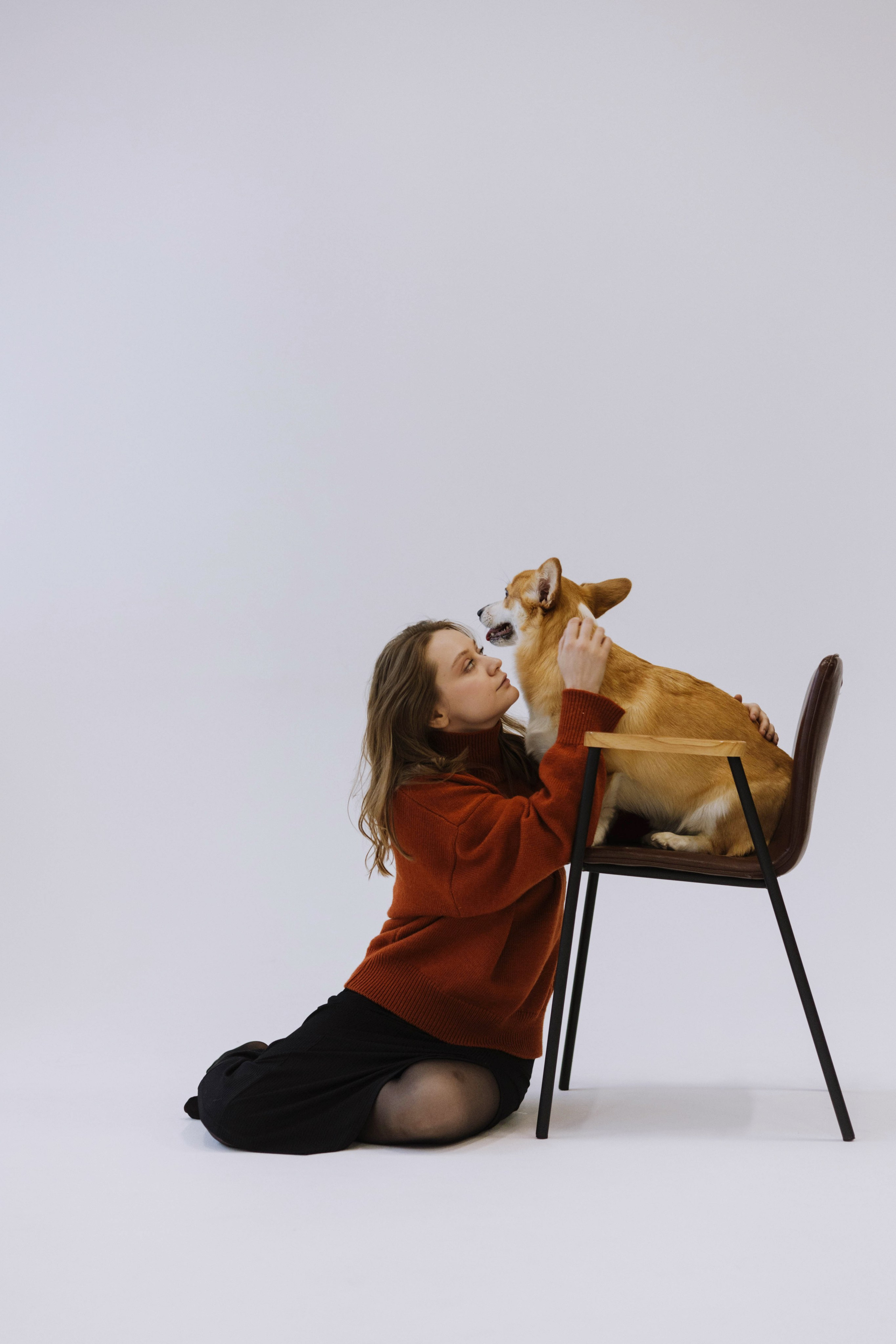 Настя и Мия. Фотограф-анималист Богданова Полина