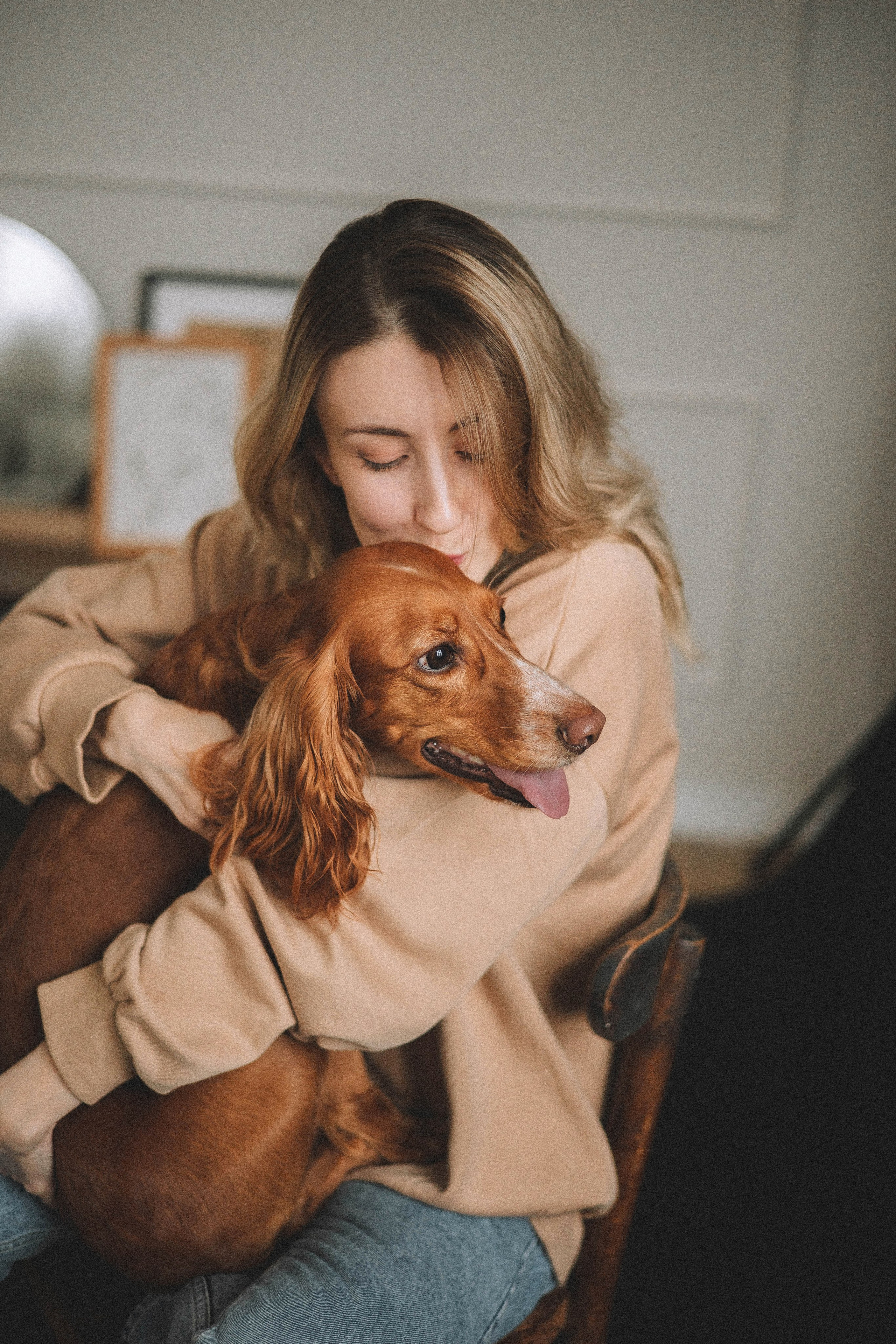 Алина и Дженни. Фотограф-анималист Богданова Полина