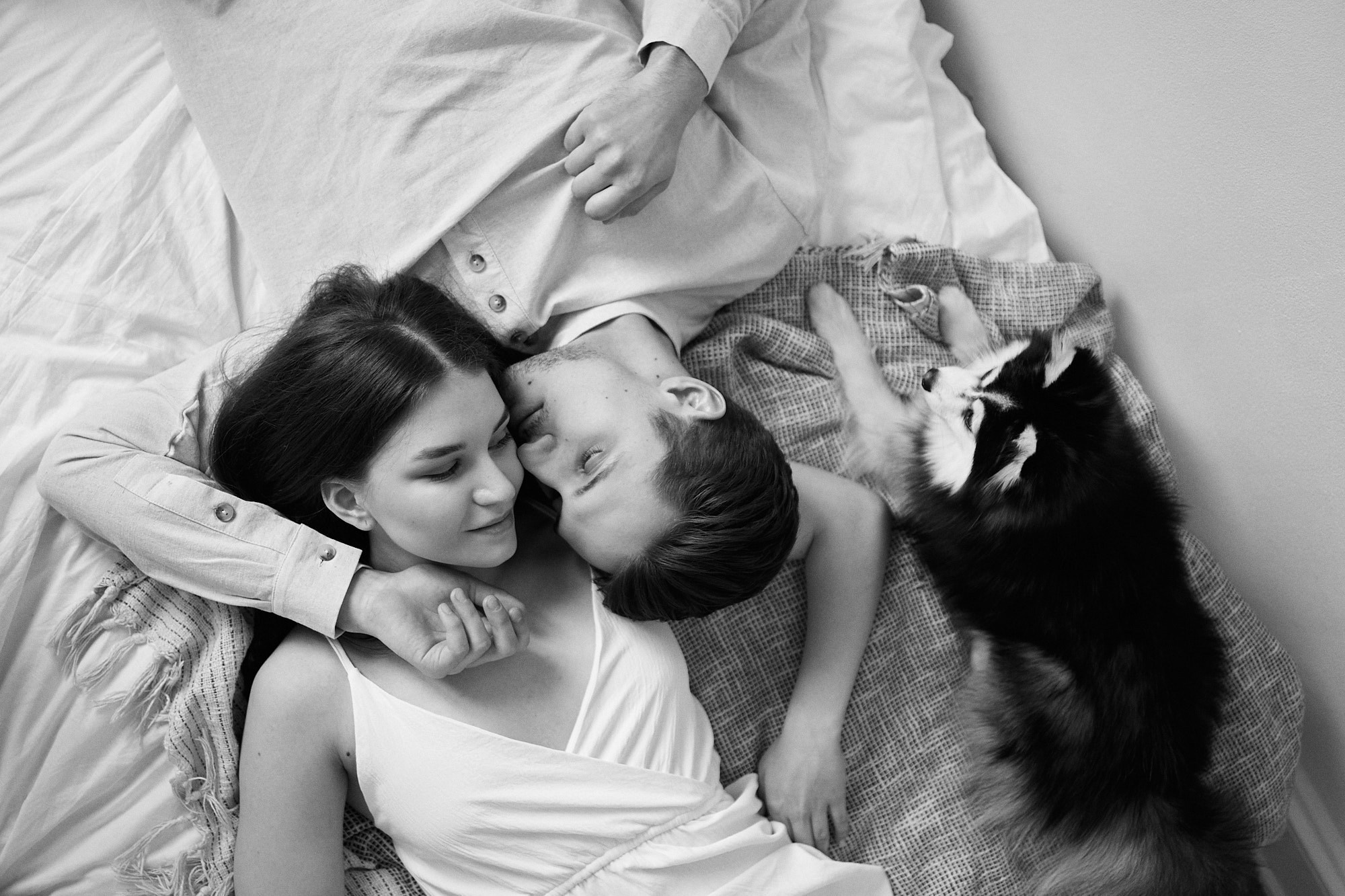 Маша, Ваня и Марс. Фотограф анималист Москва Дарья