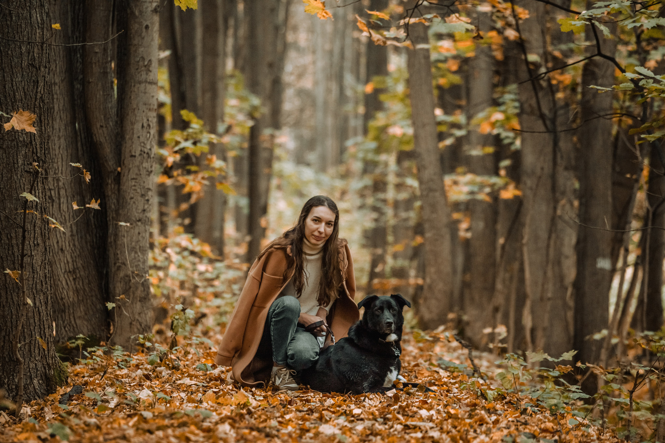 Юля и Фортуна. Фотограф-анималист Татьяна Степанова