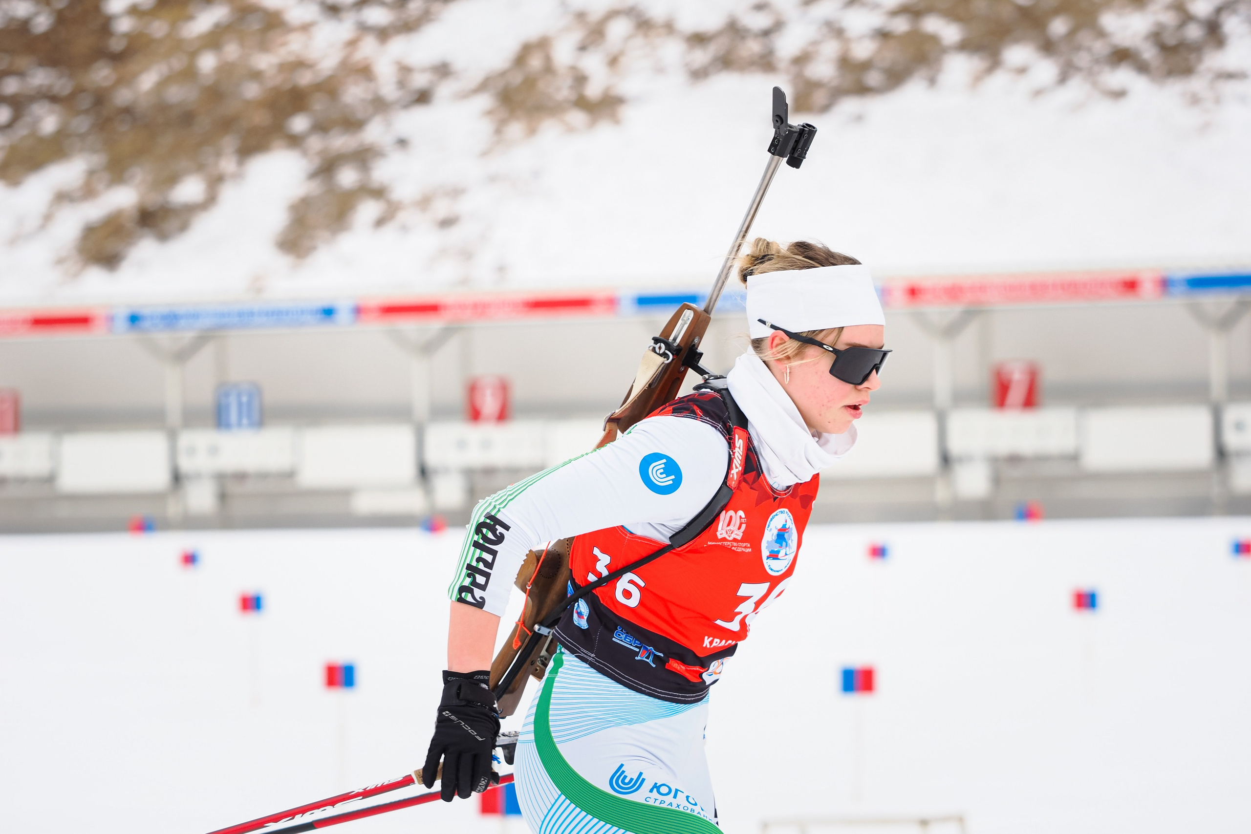 Биатлон / Первенство России. Репортажный фотограф Алексей Козьмин