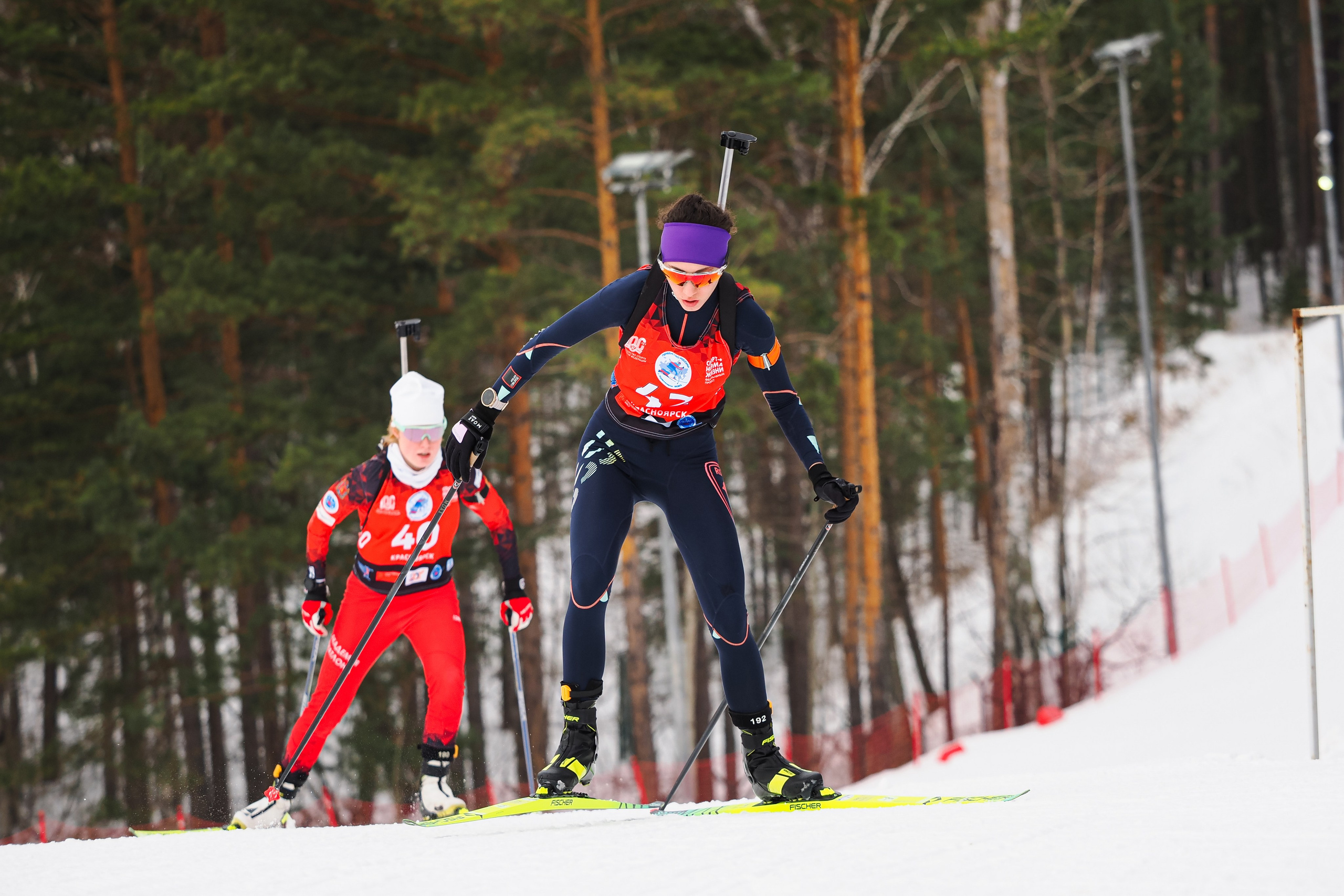 Биатлон / Первенство России. Репортажный фотограф Алексей Козьмин