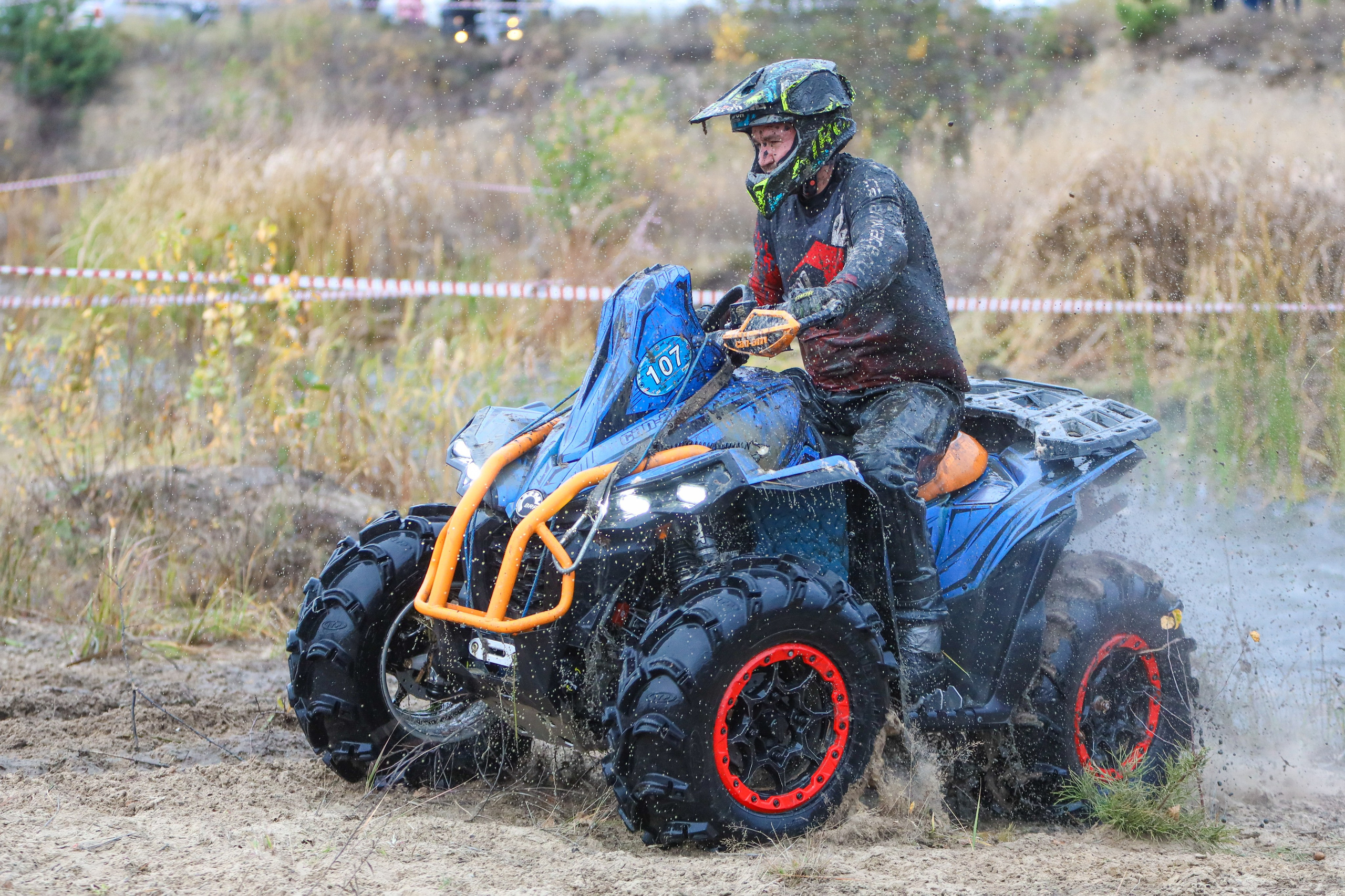 Гонки на квадроциклах Грязевое кольцо. Спортивный фотограф в Самаре