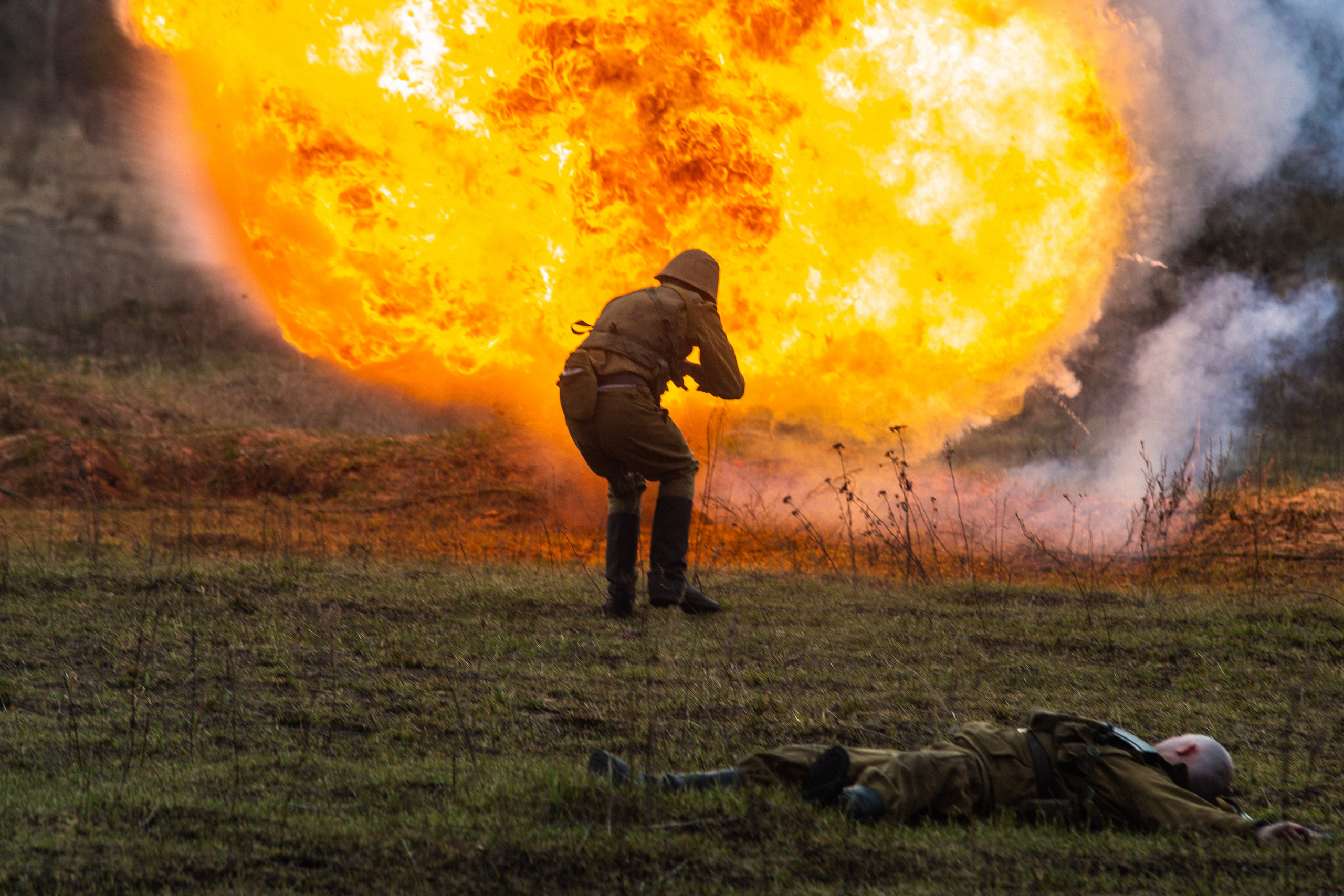 РЕКОНСТРУКЦИЯ БОЯ — АФГАН. Профессиональный фотограф в Мценске и Орловской области