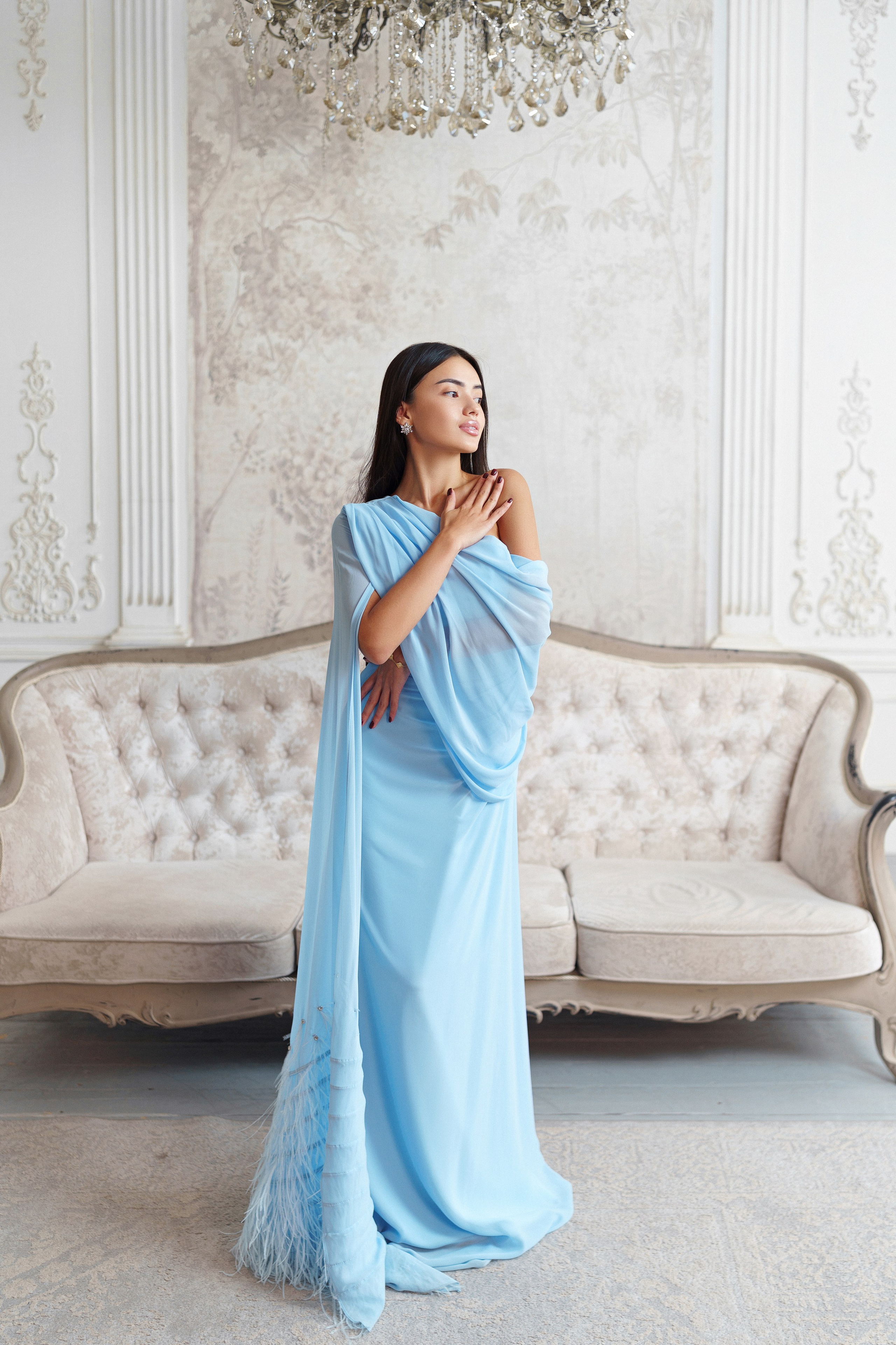 Имиджевая съемка вечерних платьев для AngelDress