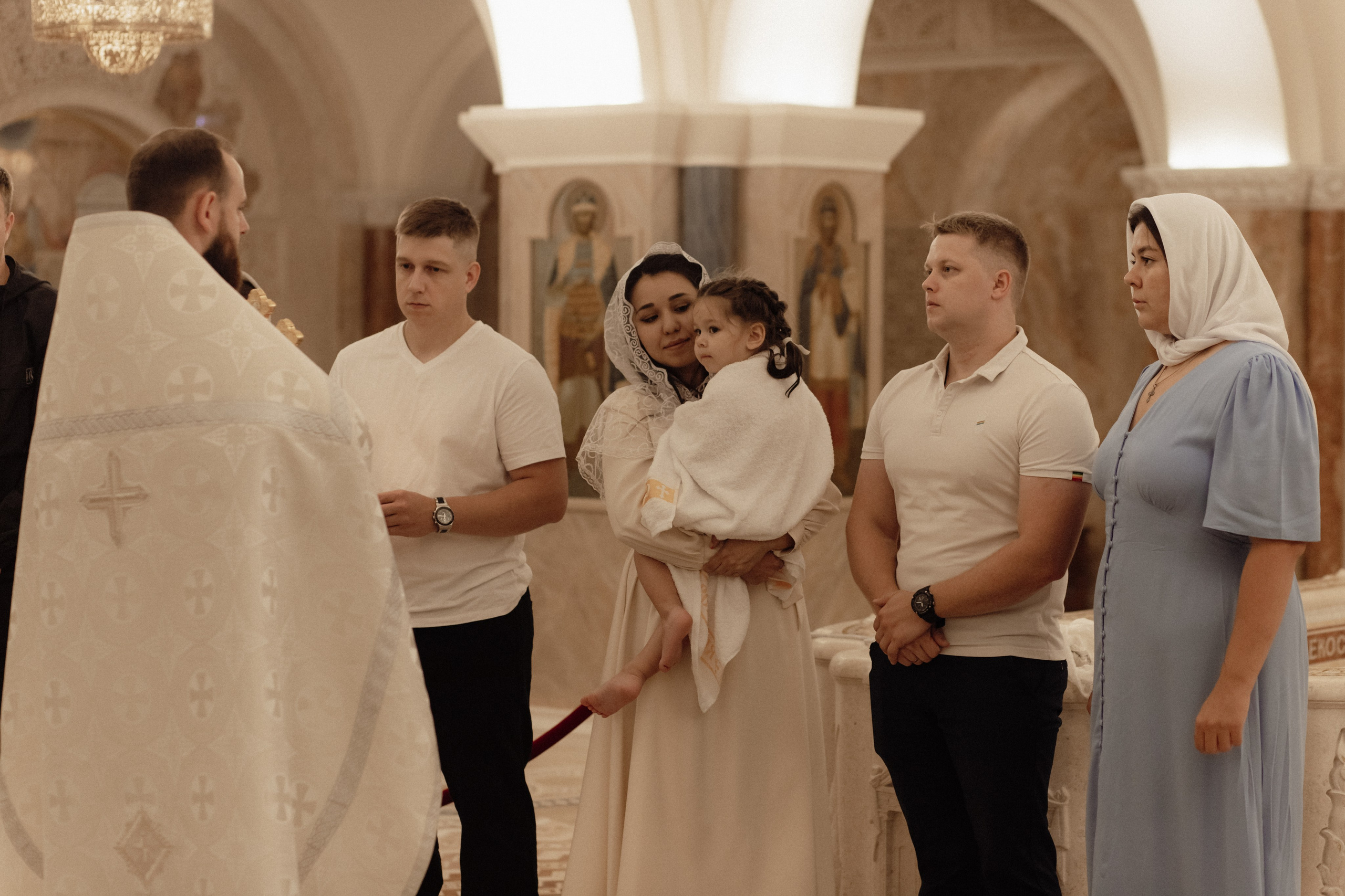 Крещение Киры. Семейный и свадебный фотограф в Челябинске Мария Леонтьева