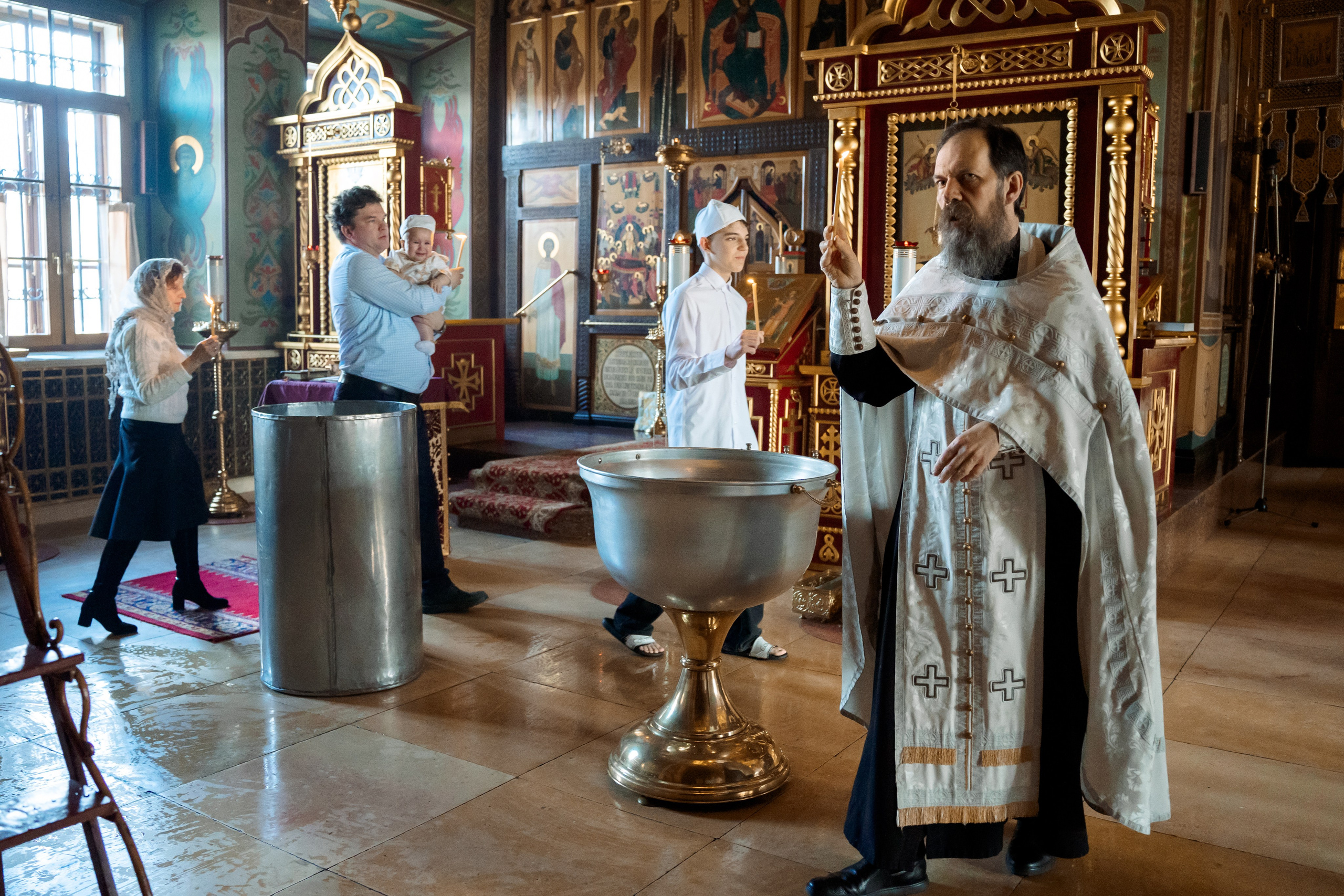 Крещение Мирона. Фотограф Казакова Анастасия