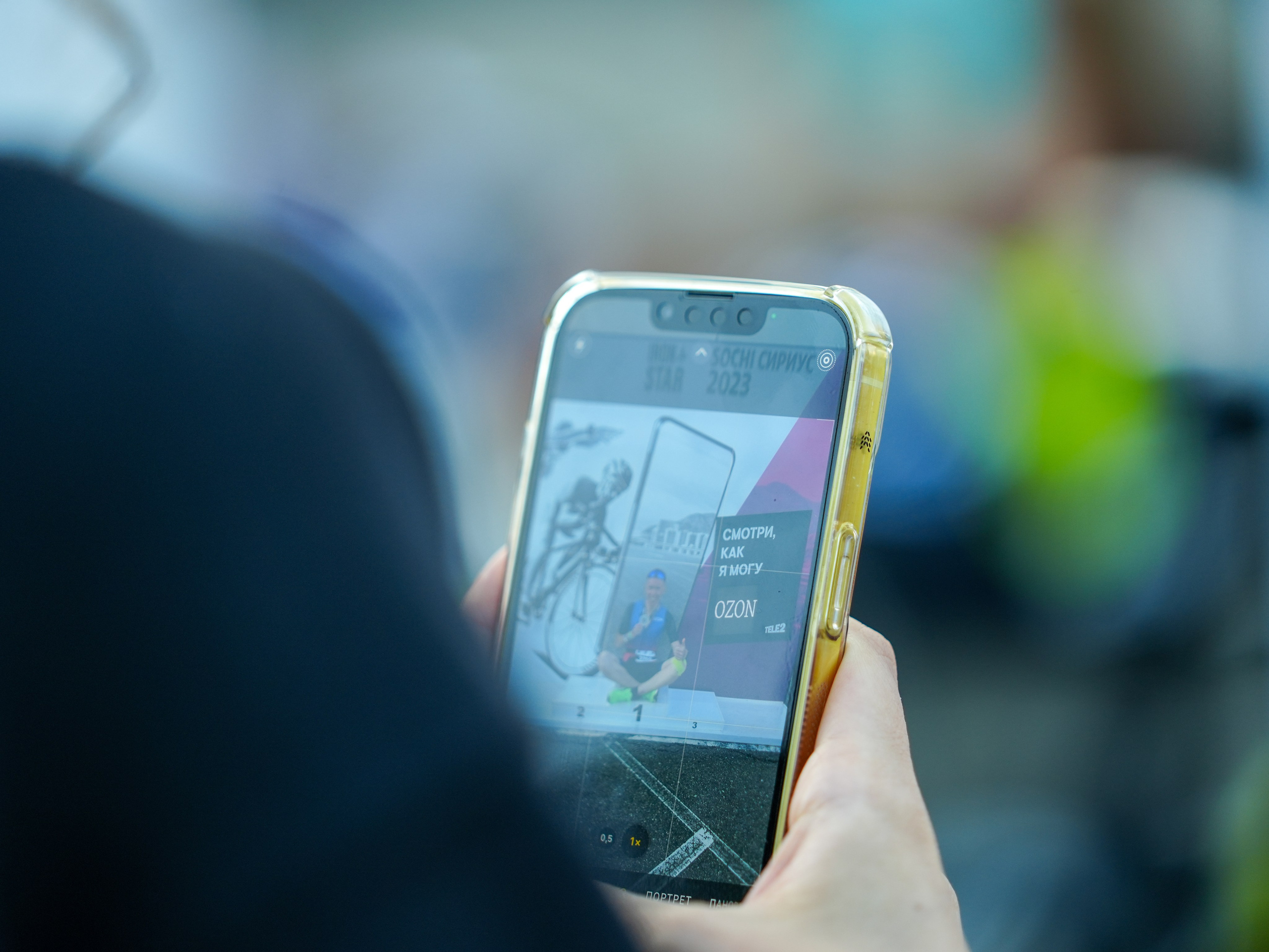 Фотоотчет партнерской интеграции для компании TELE2 на фестивале Ironstar. Репортажный фотограф в Красной Поляне и Сочи Павлюченко Екатерина