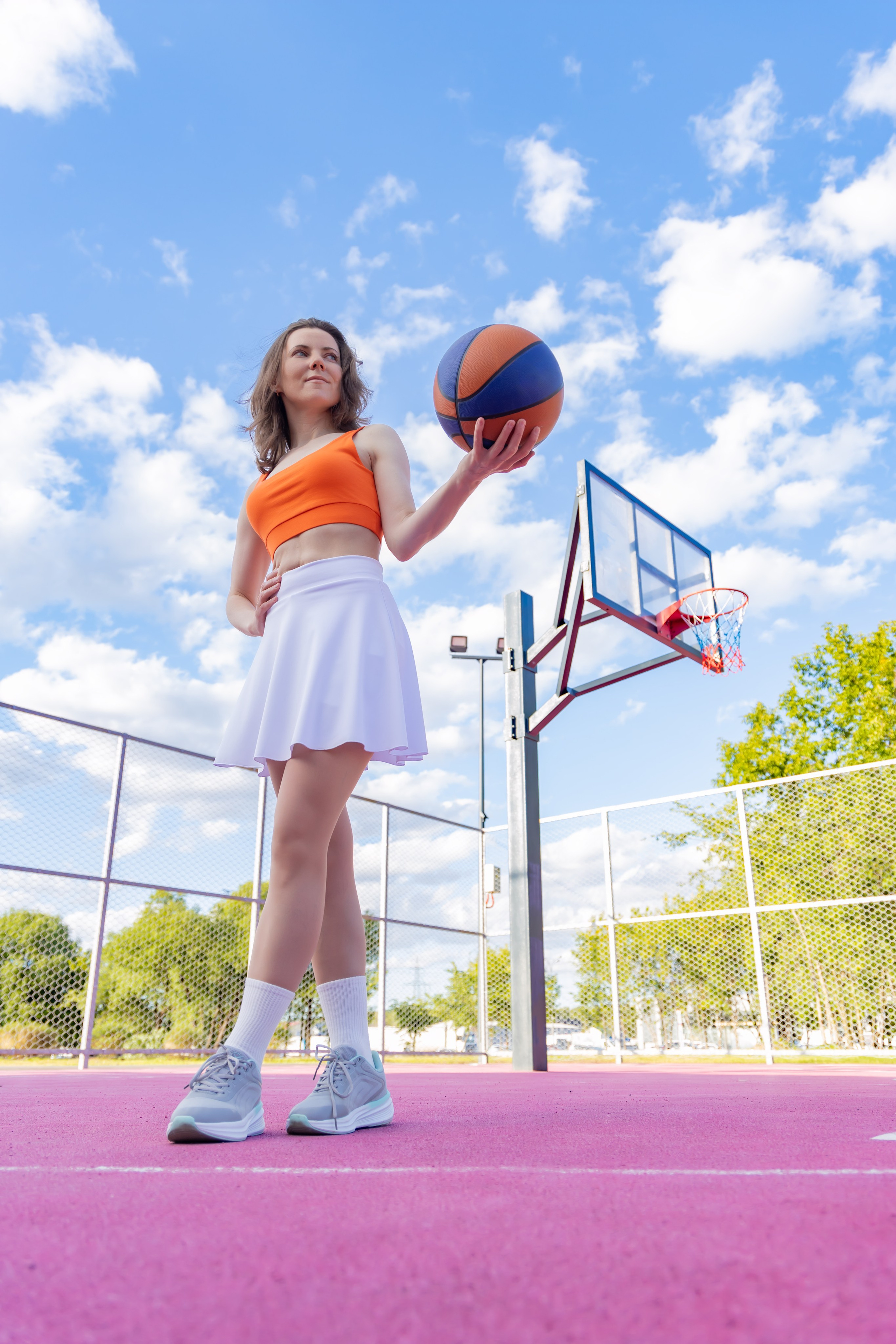 Фотосессия в стиле Баскетболистка. Репортажный, семейный и студийный фотограф в Москве Демин Алексей