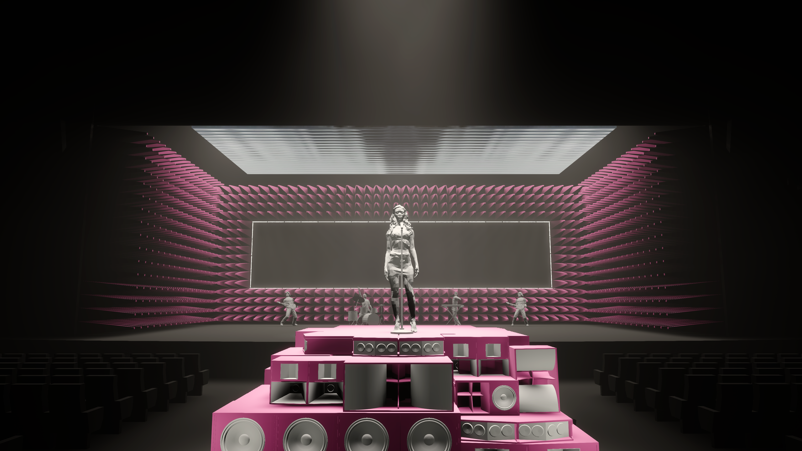 SOUNDPROOF STAGE. OOPS