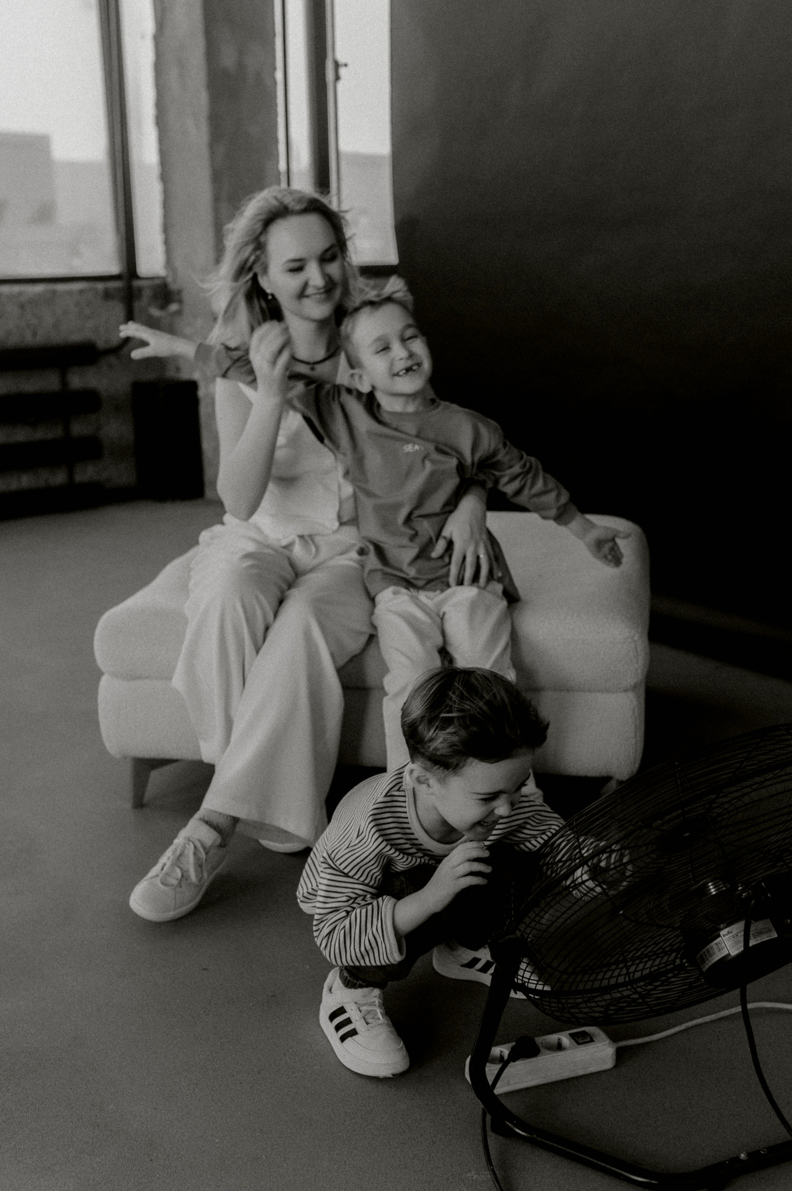 Ира, Дима, Демид и Мирон. Фотограф Мария Стрелкова