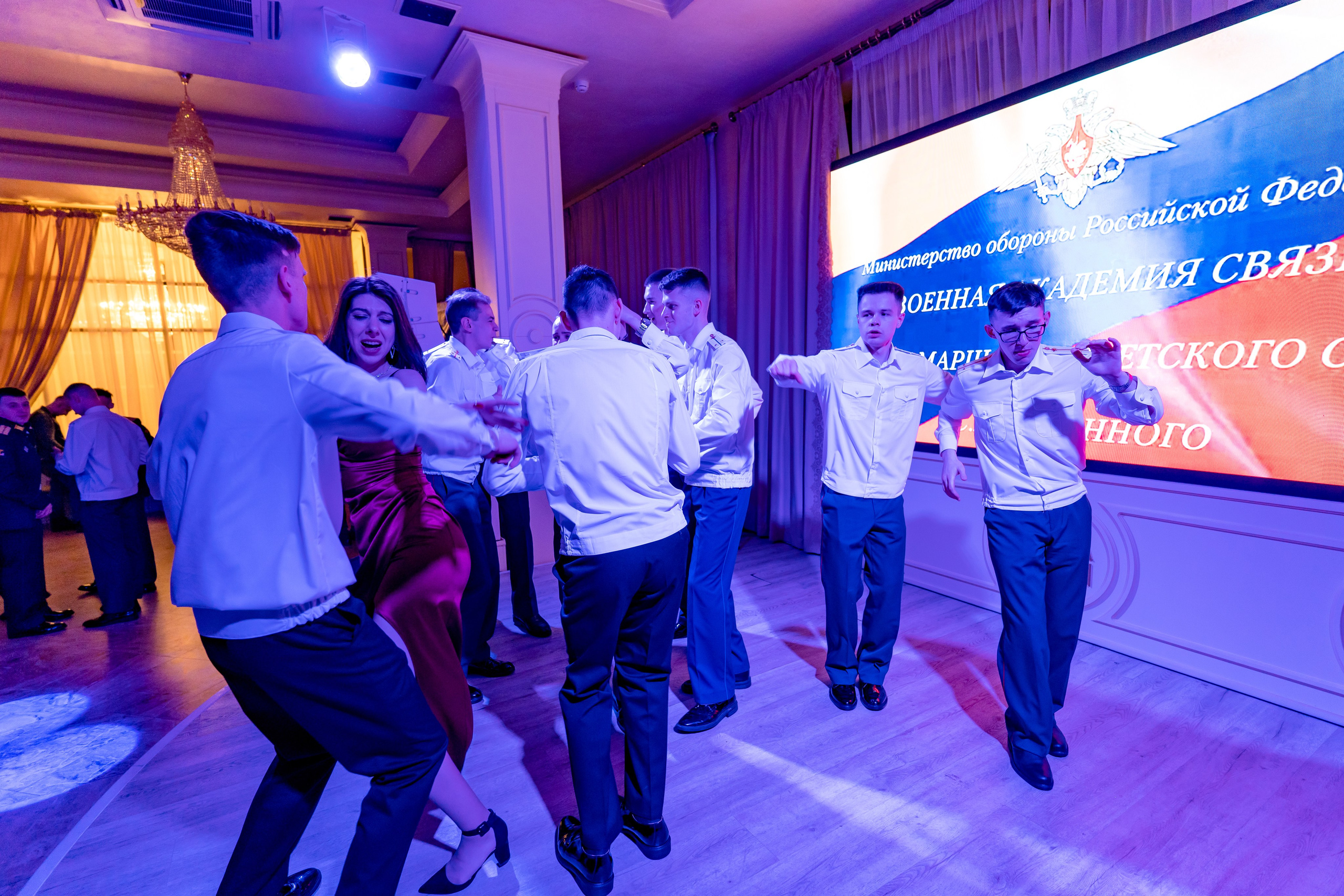 Фотосъемка выпуска военной академии и вручение дипломов