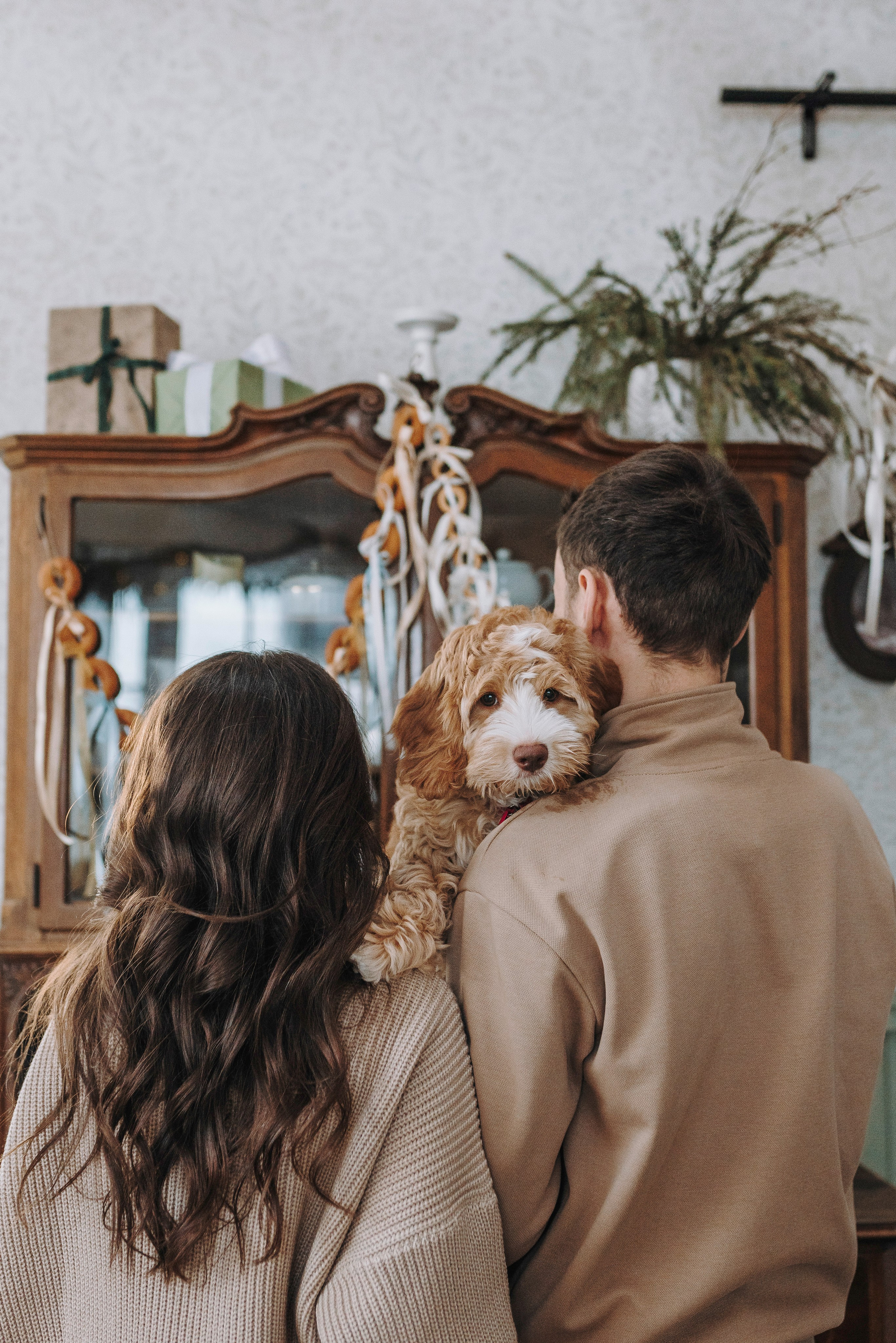 Мёрфи, Таня и Антон. Фотограф анималист в Спб недорого Олеся Майорова