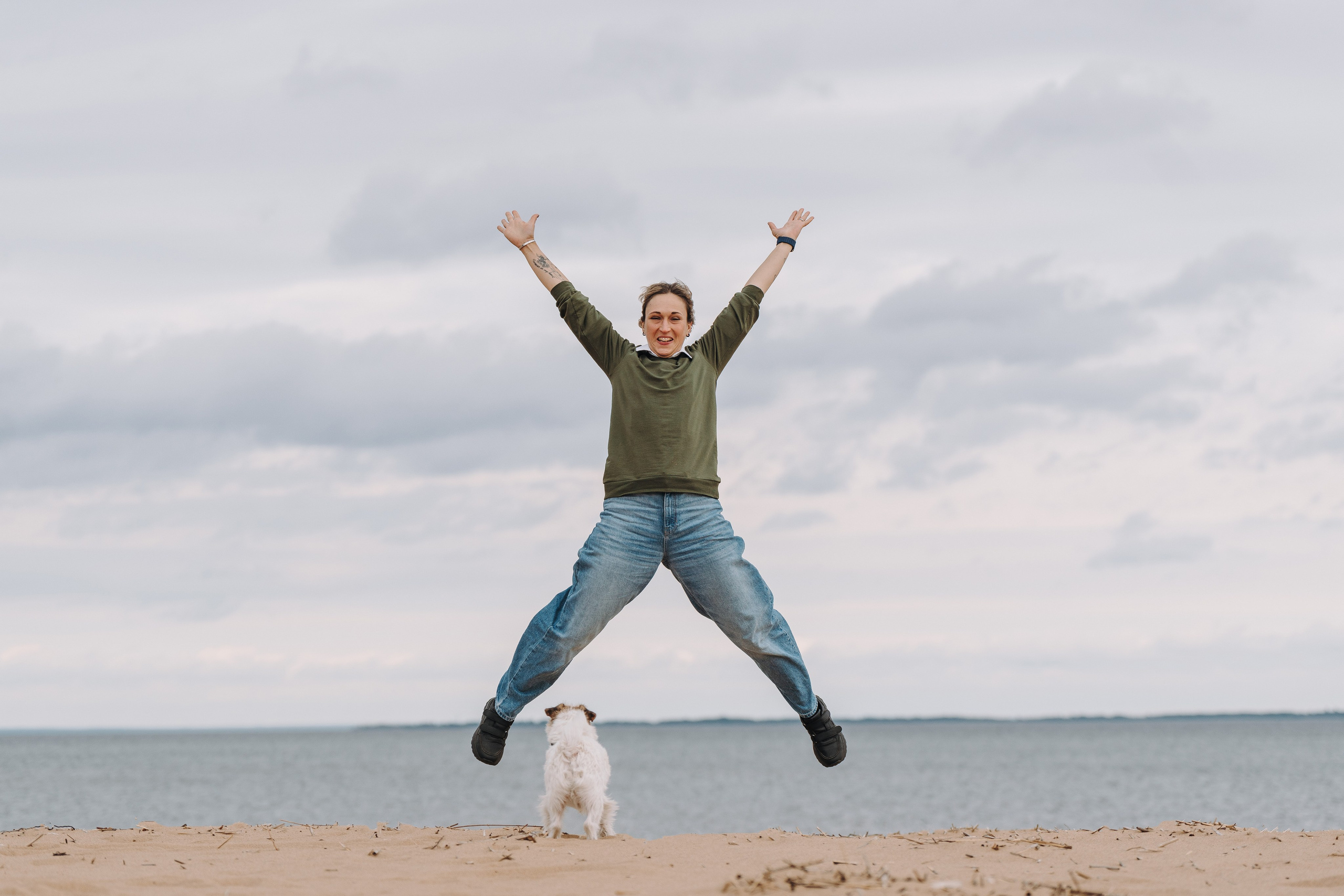 Оля, Ларс и Лукас. Фотограф анималист в Спб недорого Олеся Майорова