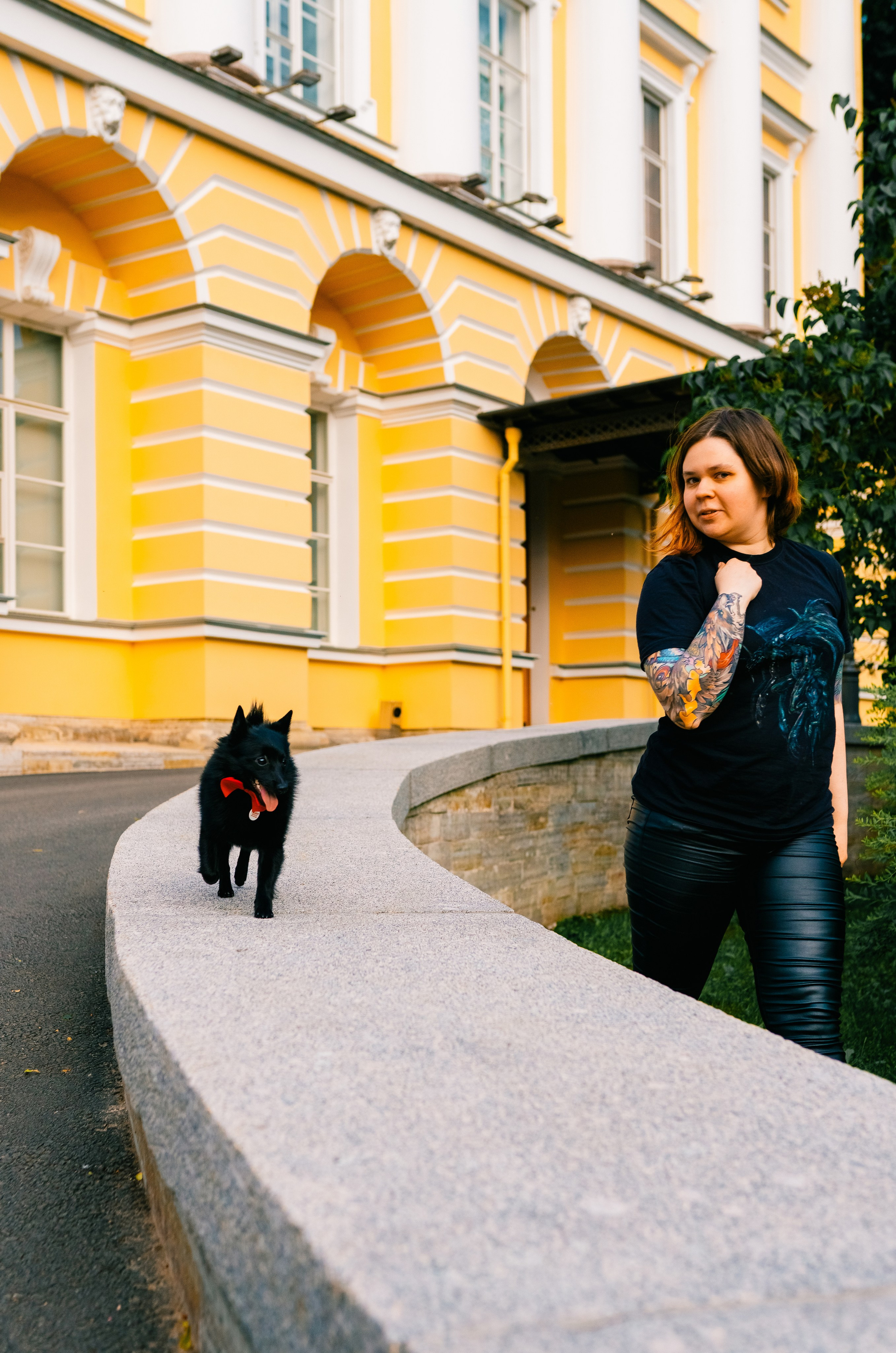 Аня и Тесс. Фотограф анималист в Спб недорого Олеся Майорова