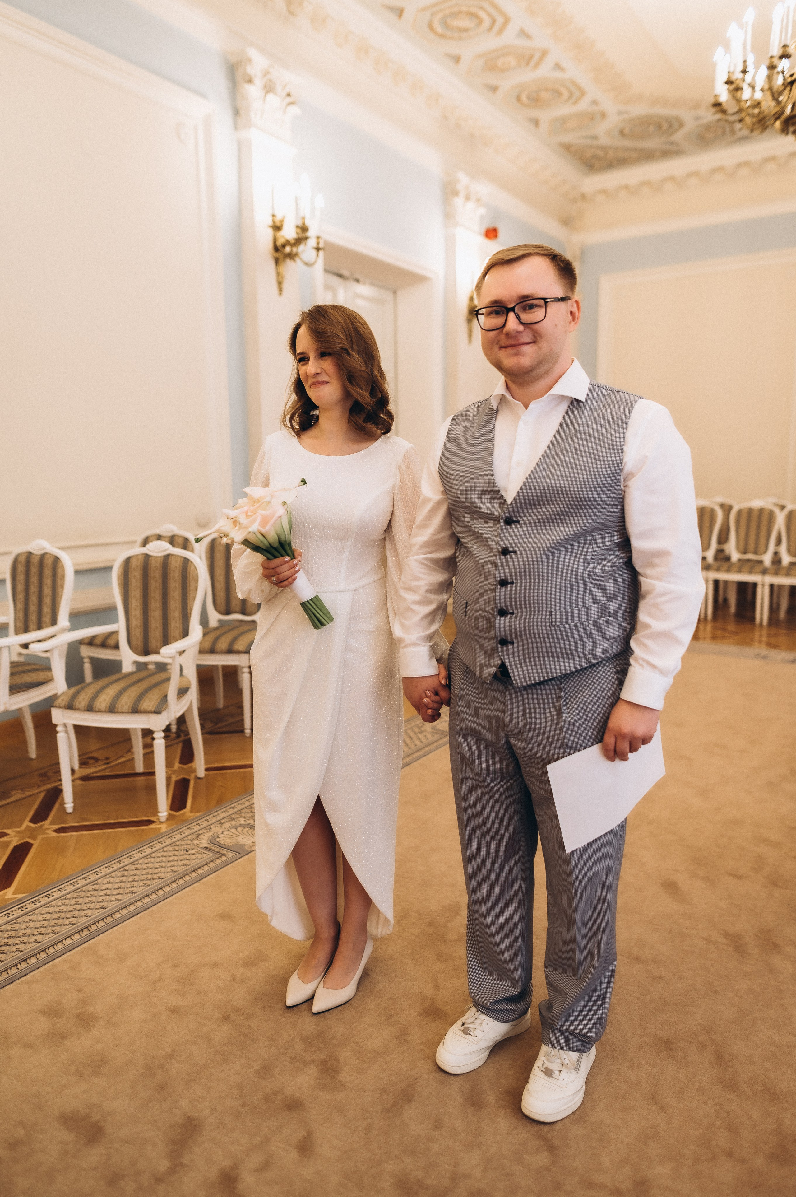 Загс+Оранжерея (камерная свадьба). Фотограф ПИТЕР СПБ Надежда Баранова