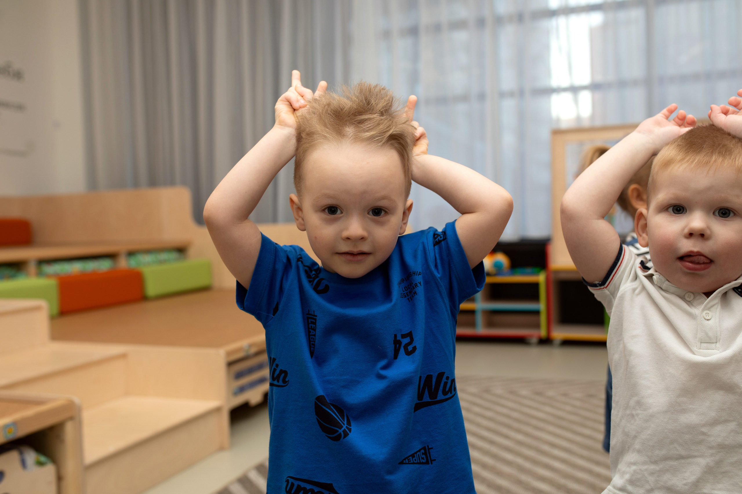 Праздник весны в детском саду. Семейный и детский фотограф в Москве Дорогова Екатерина