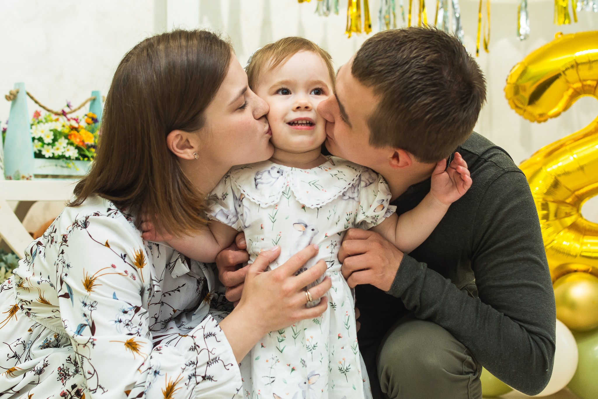 Василисы 2 годика. CLICKVIDA