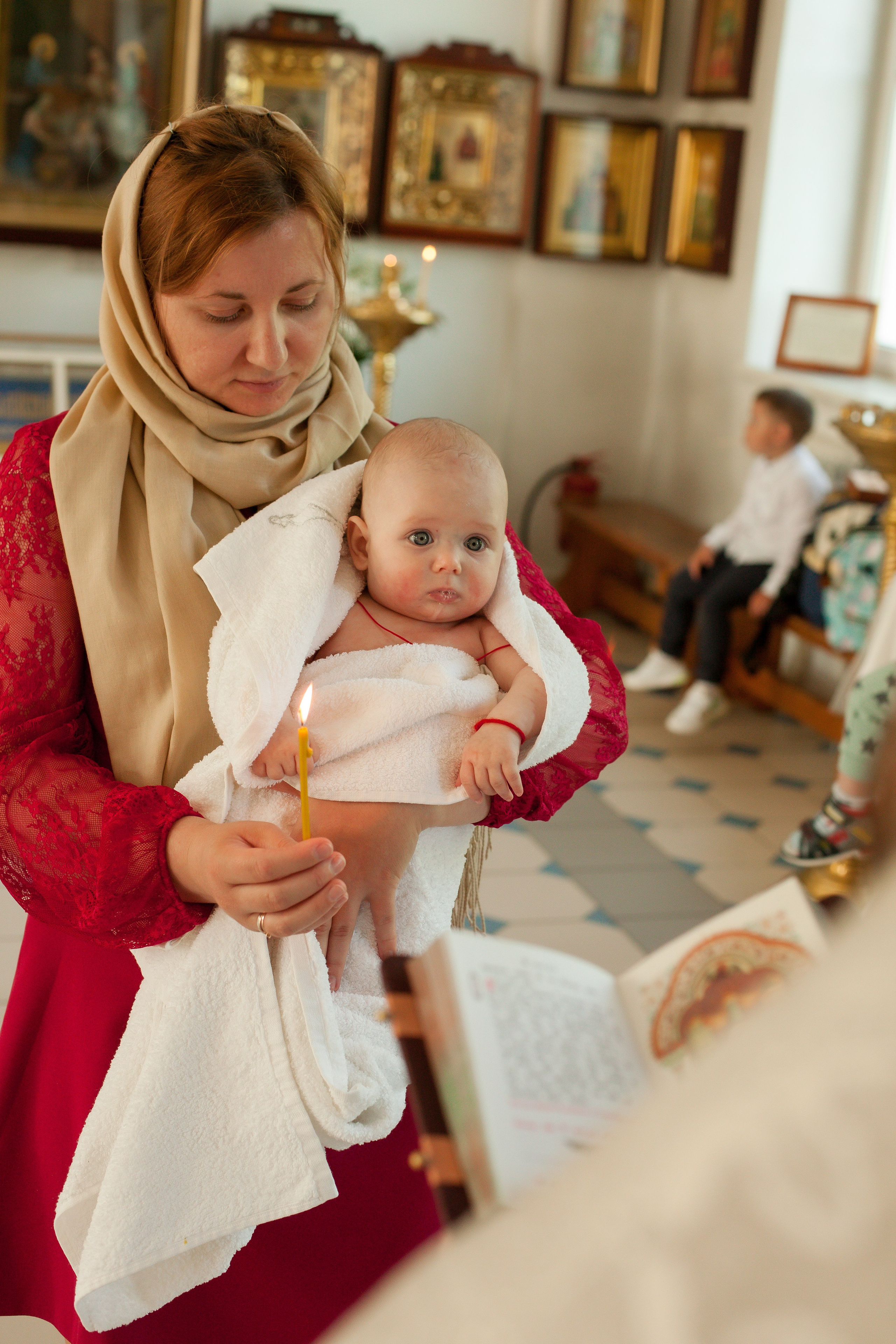 Крещение. Семейный и детский фотограф в Санкт-Петербурге, Анастасия Воротова