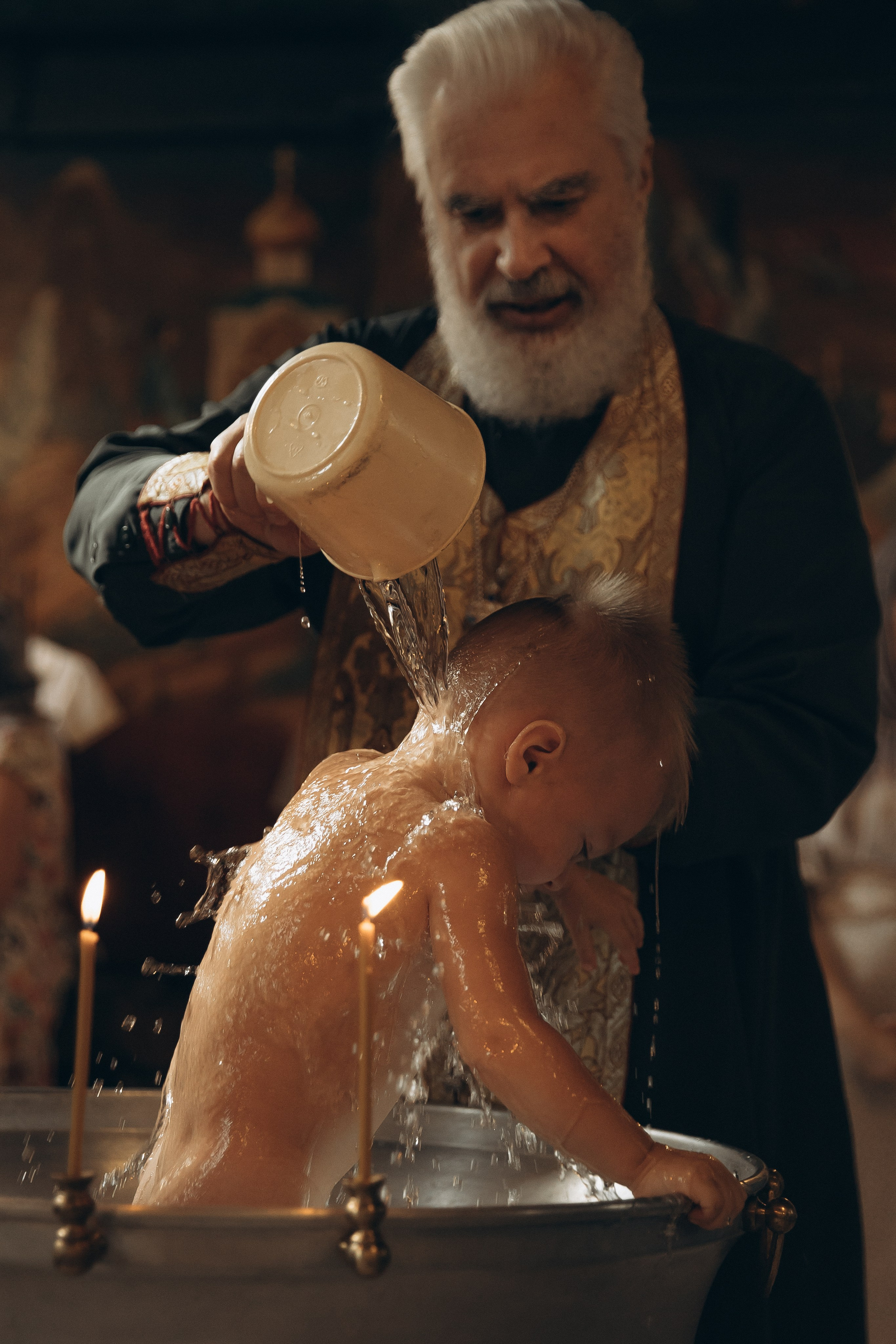 Крещение. Семейный фотограф в Москве и Королеве Евгения Баукова