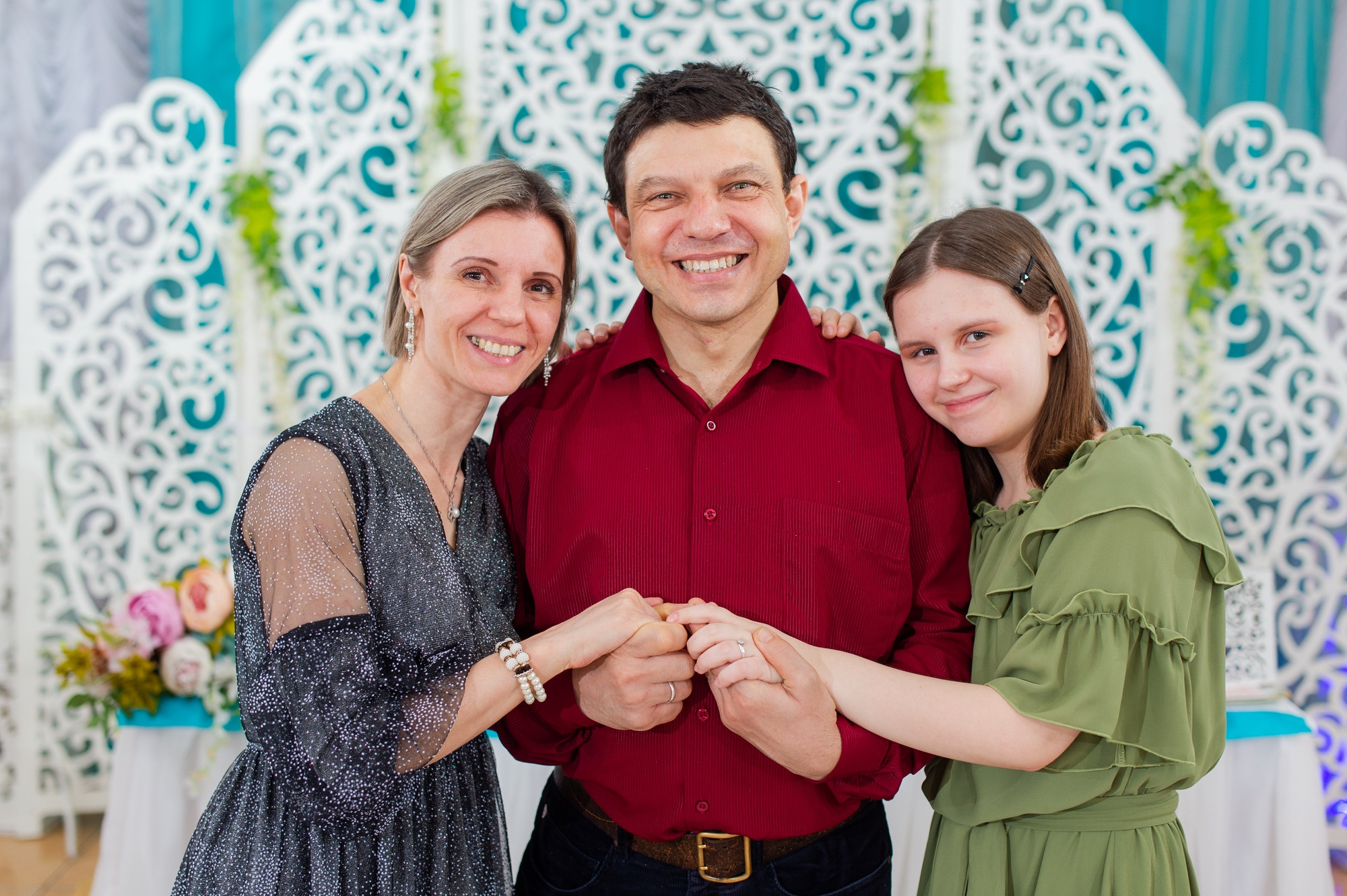 Студийная зимняя свадьба. Свадебный и семейный фотограф в Омске Мормулев Михаил