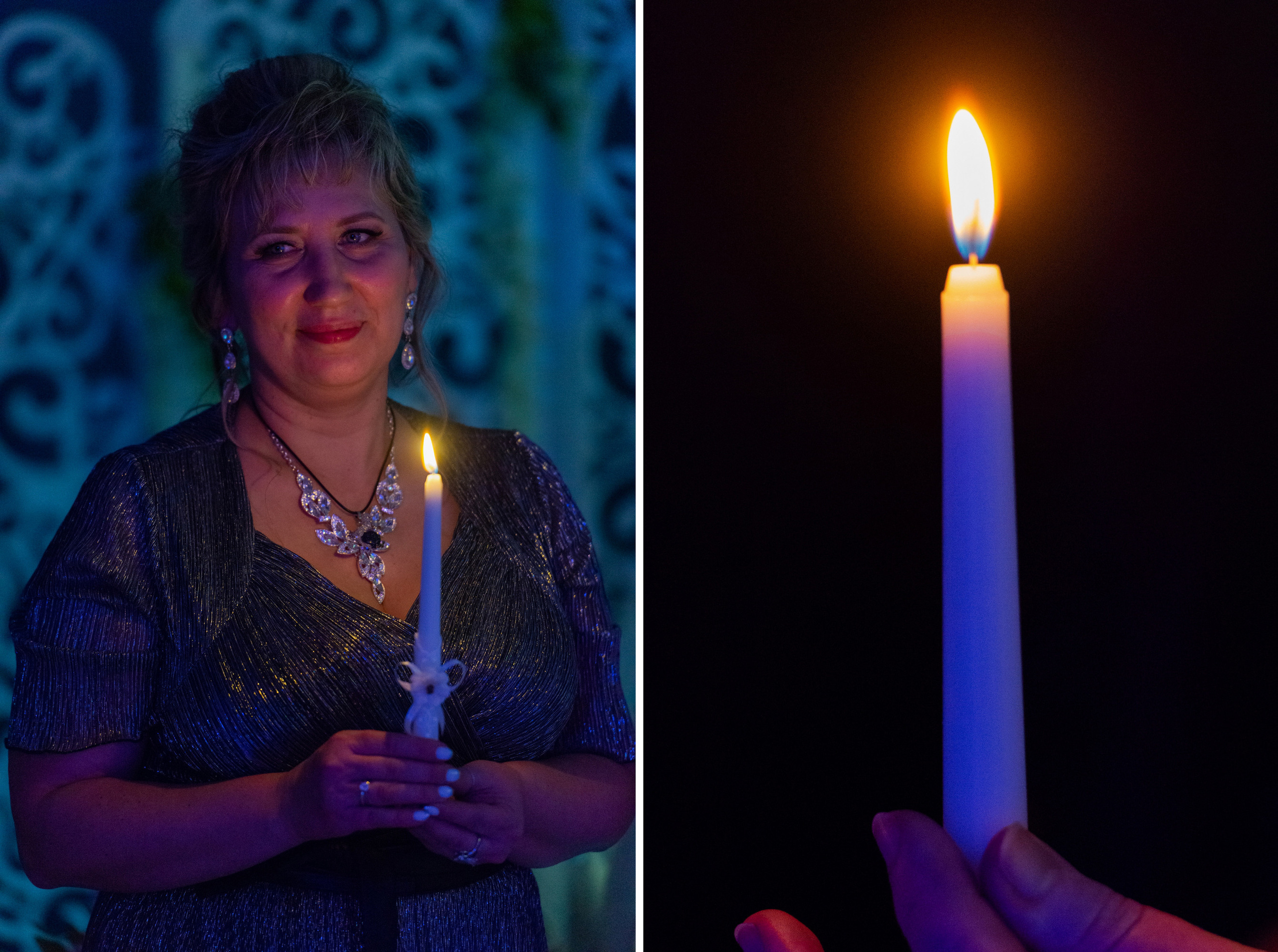 Студийная зимняя свадьба. Свадебный и семейный фотограф в Омске Мормулев Михаил