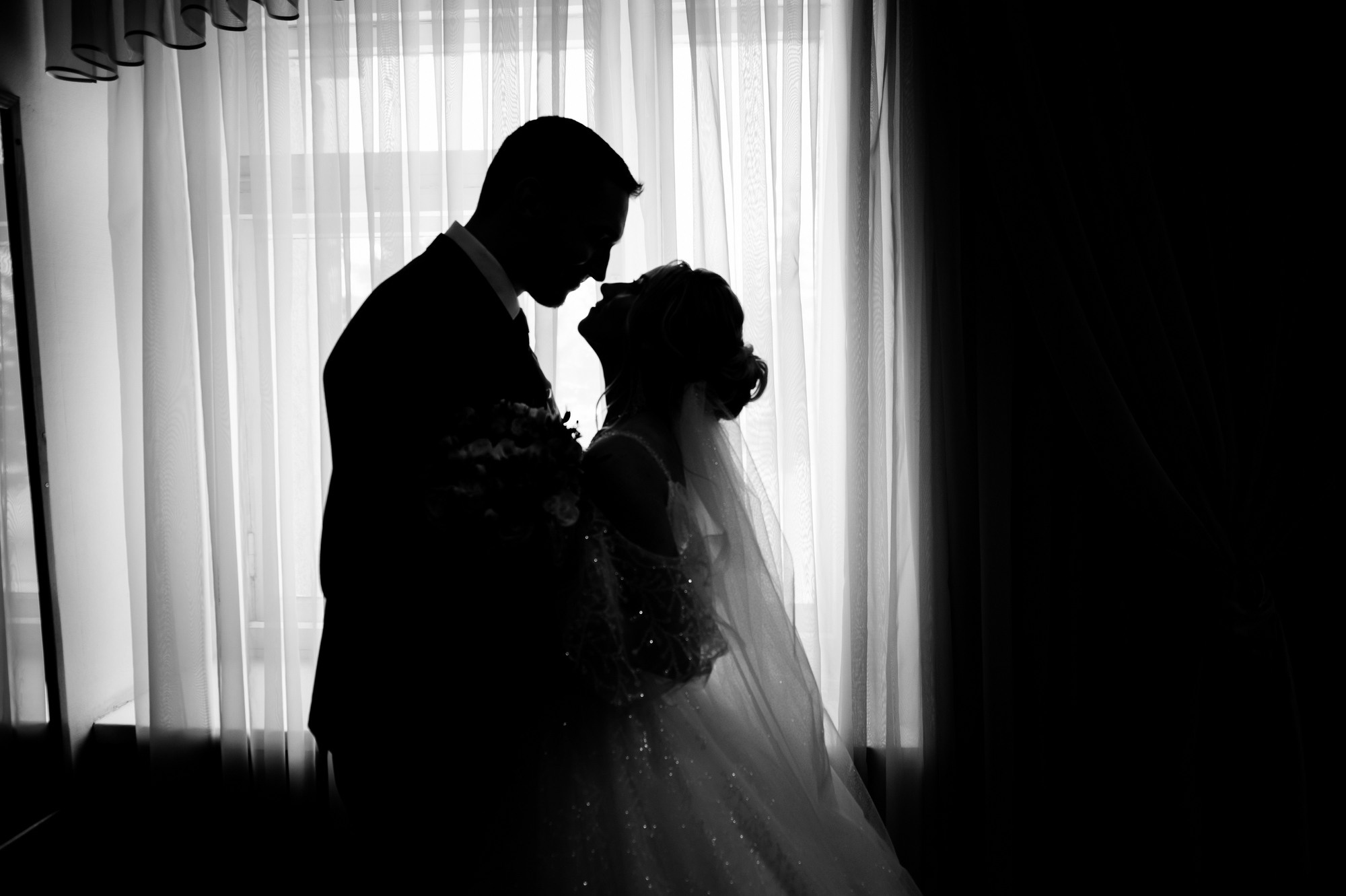 Студийная зимняя свадьба. Свадебный и семейный фотограф в Омске Мормулев Михаил