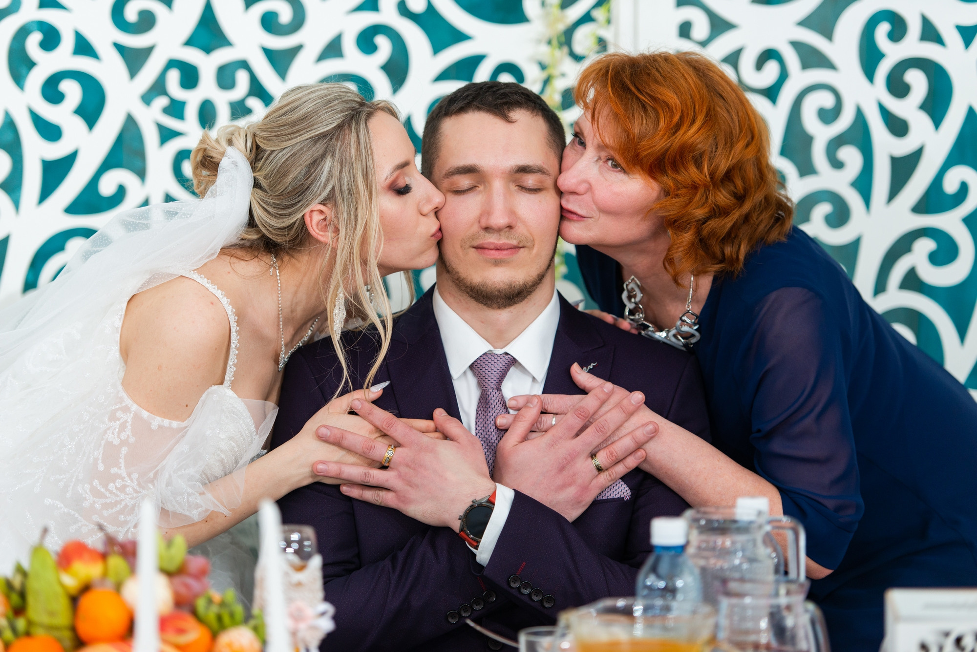 Студийная зимняя свадьба. Свадебный и семейный фотограф в Омске Мормулев Михаил