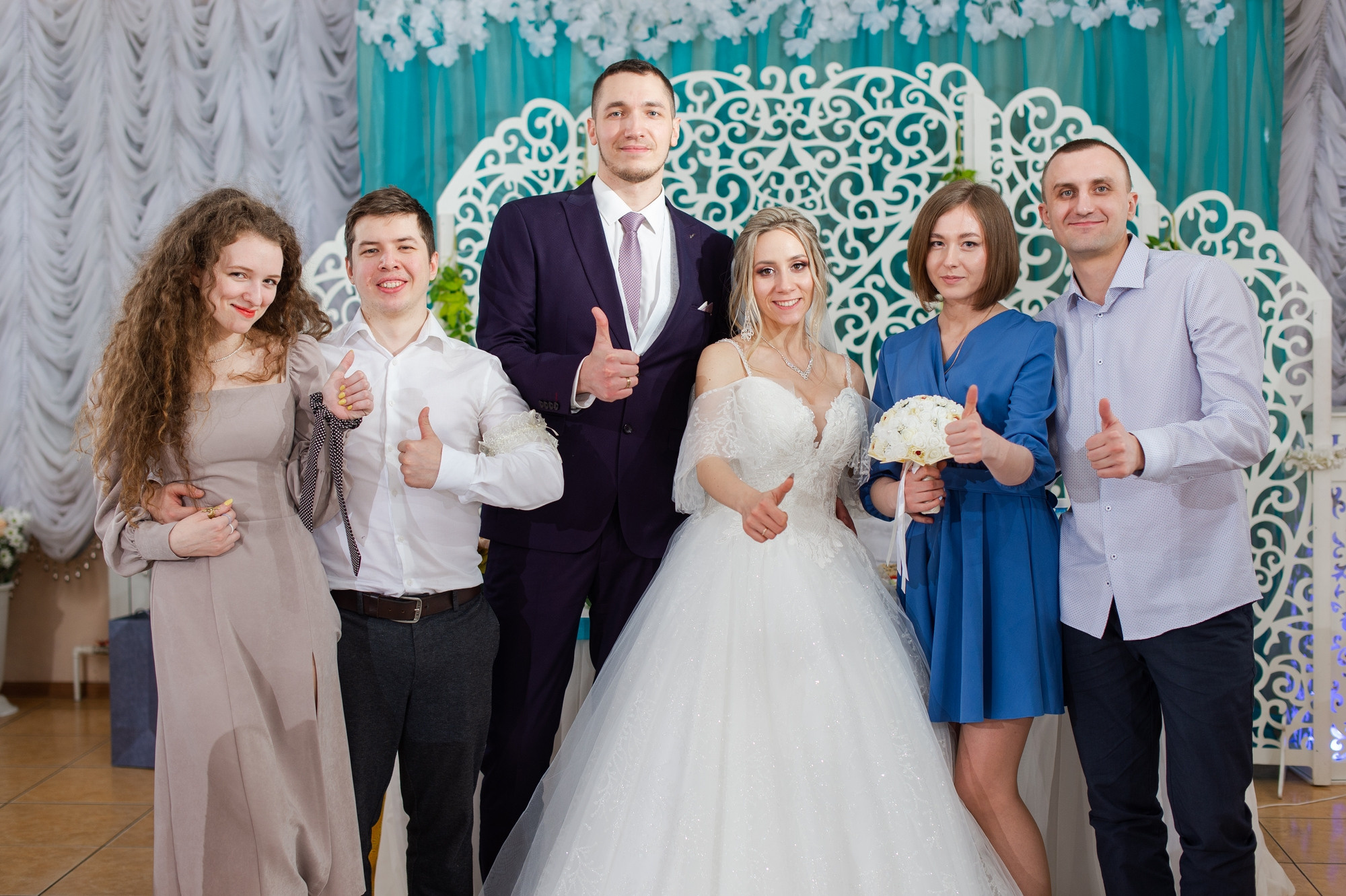 Студийная зимняя свадьба. Свадебный и семейный фотограф в Омске Мормулев Михаил