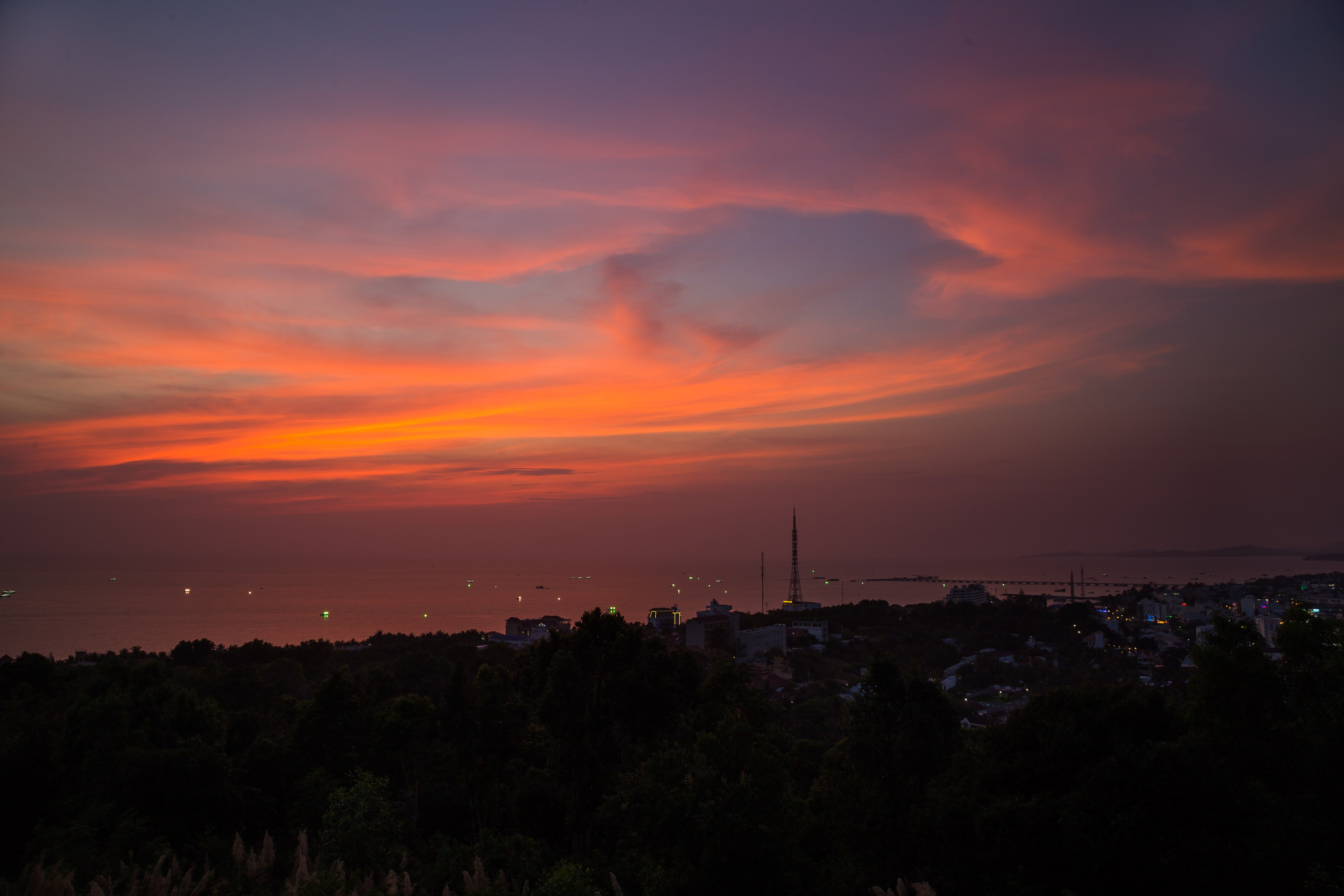 Природа, пейзажи, закаты, рассветы. Фотограф Сергей Кишкель Дананг Нячанг Фукуок