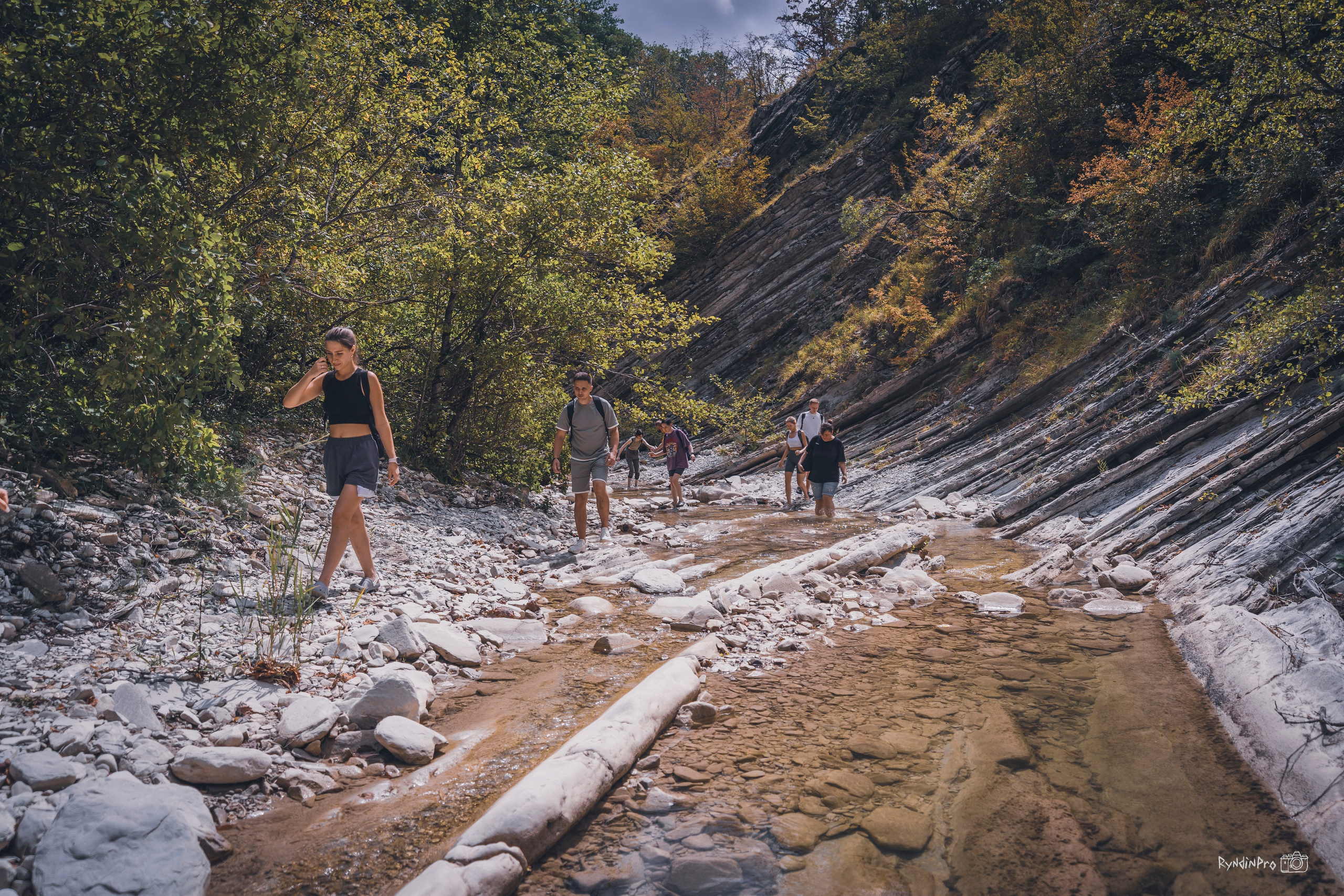 Поход на водопады Куаго с командой Мадьяр 23.07.24. Репортажный фотограф в Краснодаре Рындин Дмитрий