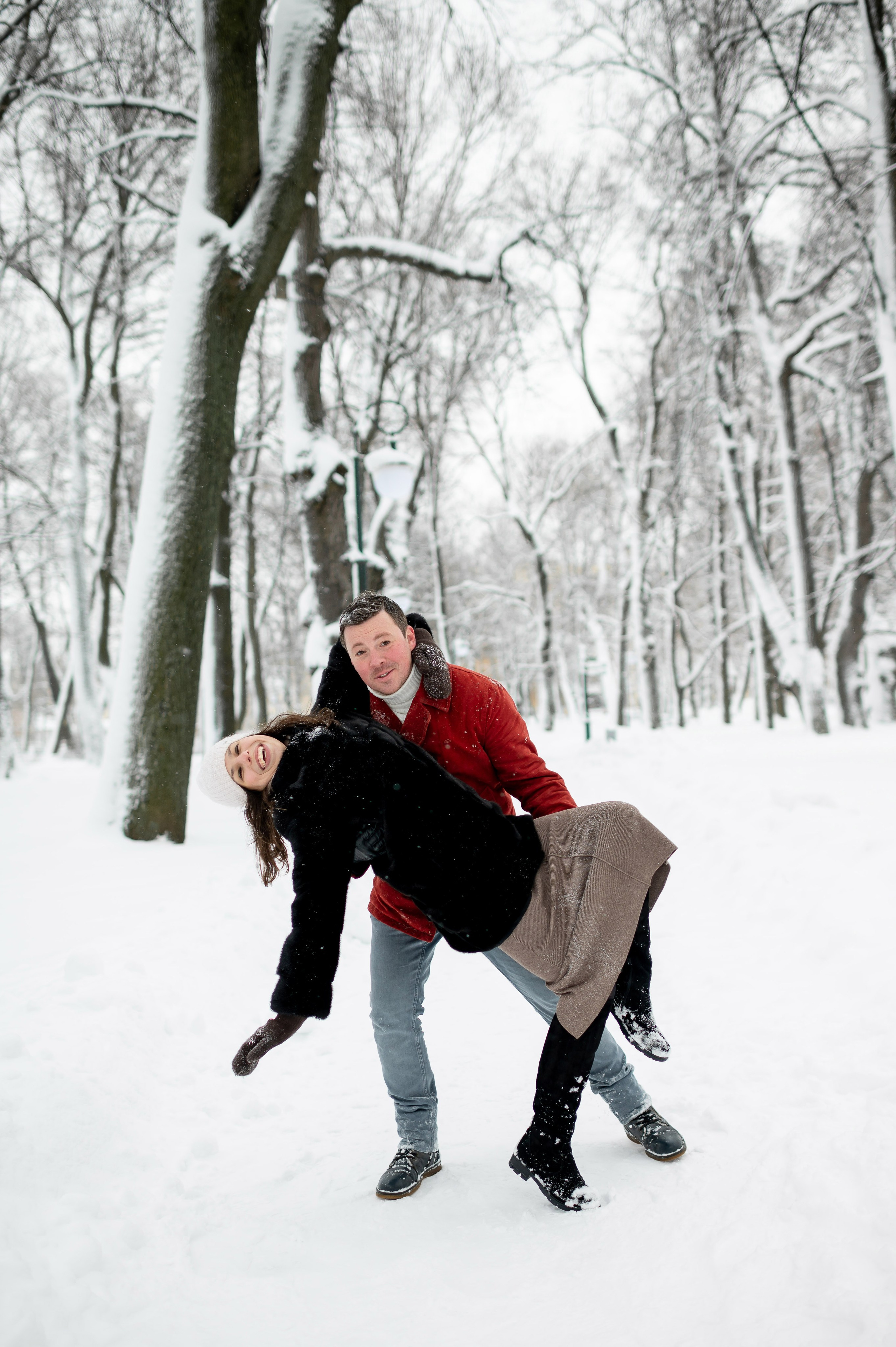 Зимняя прогулка Валерия, Андрей и Егор. Портретный, семейный и свадебный фотограф в Санкт-Петербурге и в Пушкине Ширяев Денис