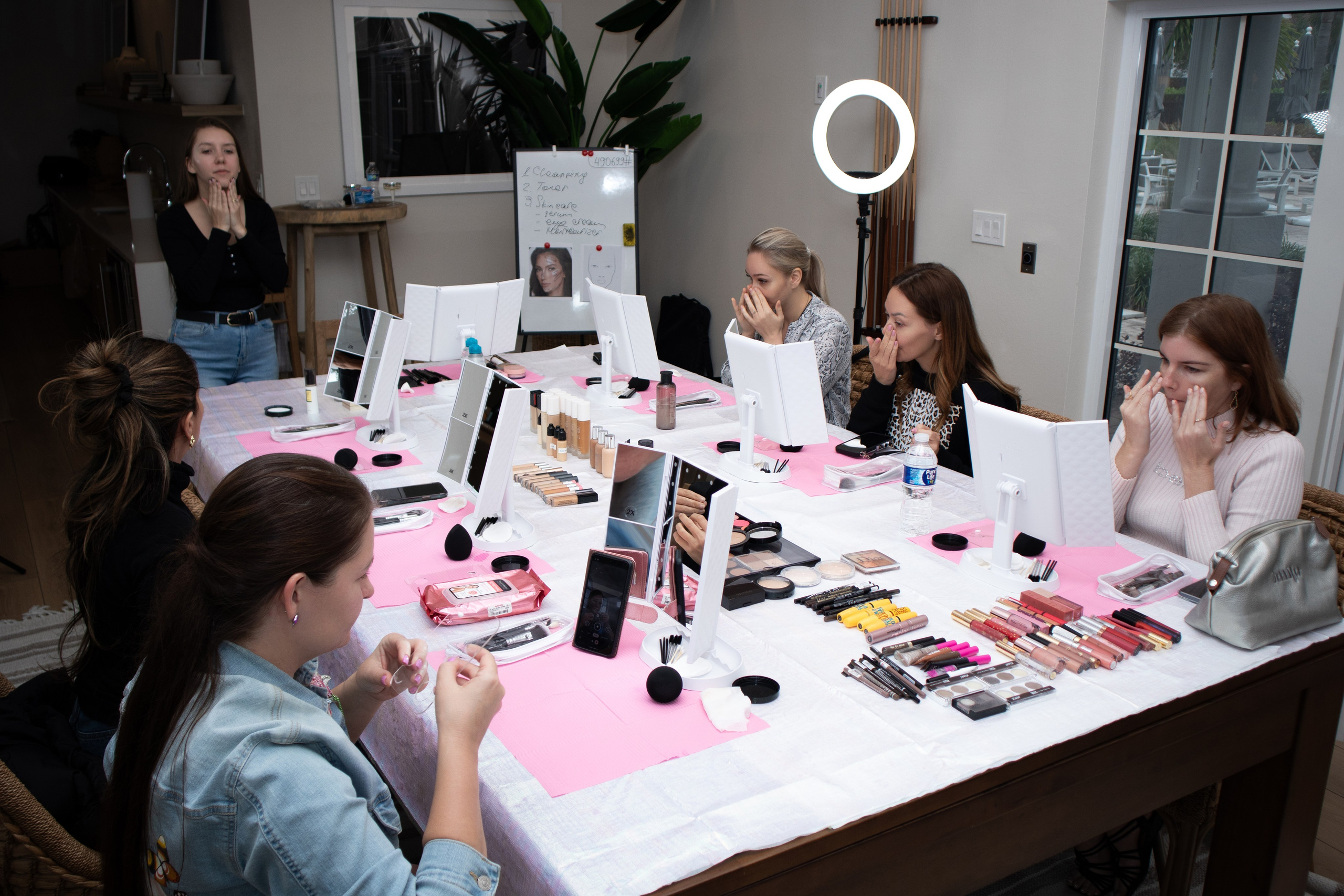 Makeup party in Delray Beach. Delray Beach Photographer