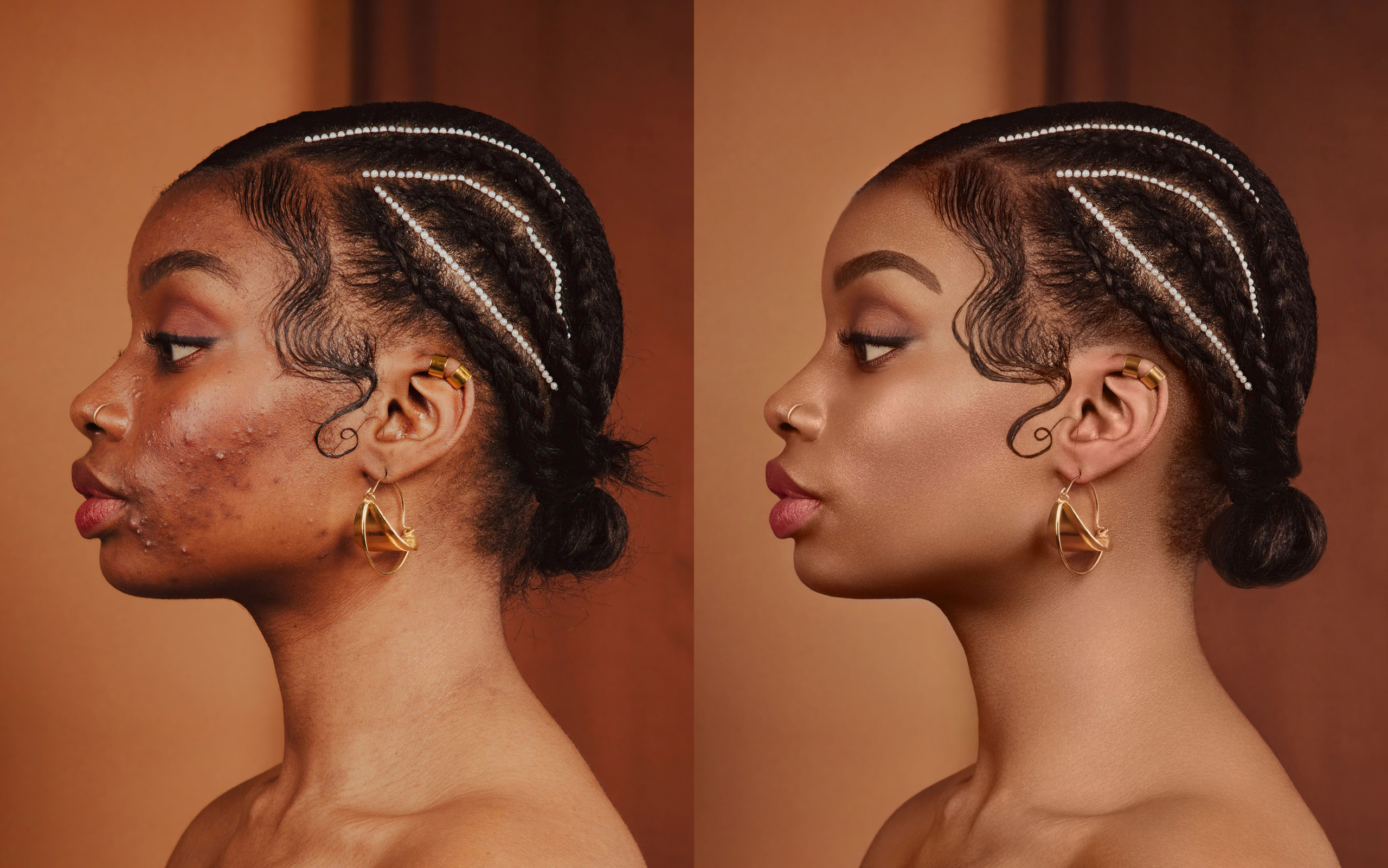 Бьюти ретушь и ретушь волос. Ретушер в Санкт-Петербурге Марина Дорогая